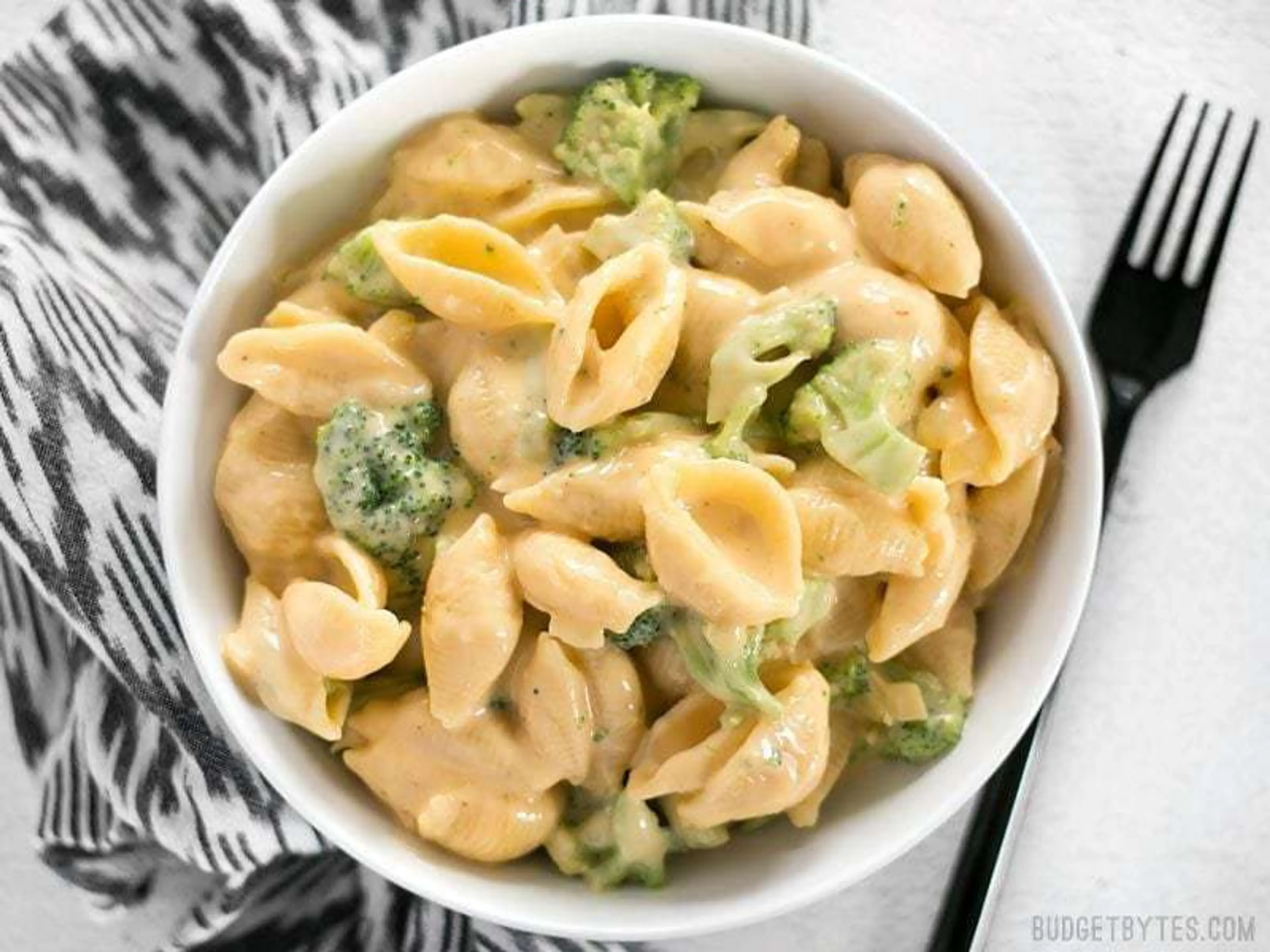 Broccoli Shells and Cheese