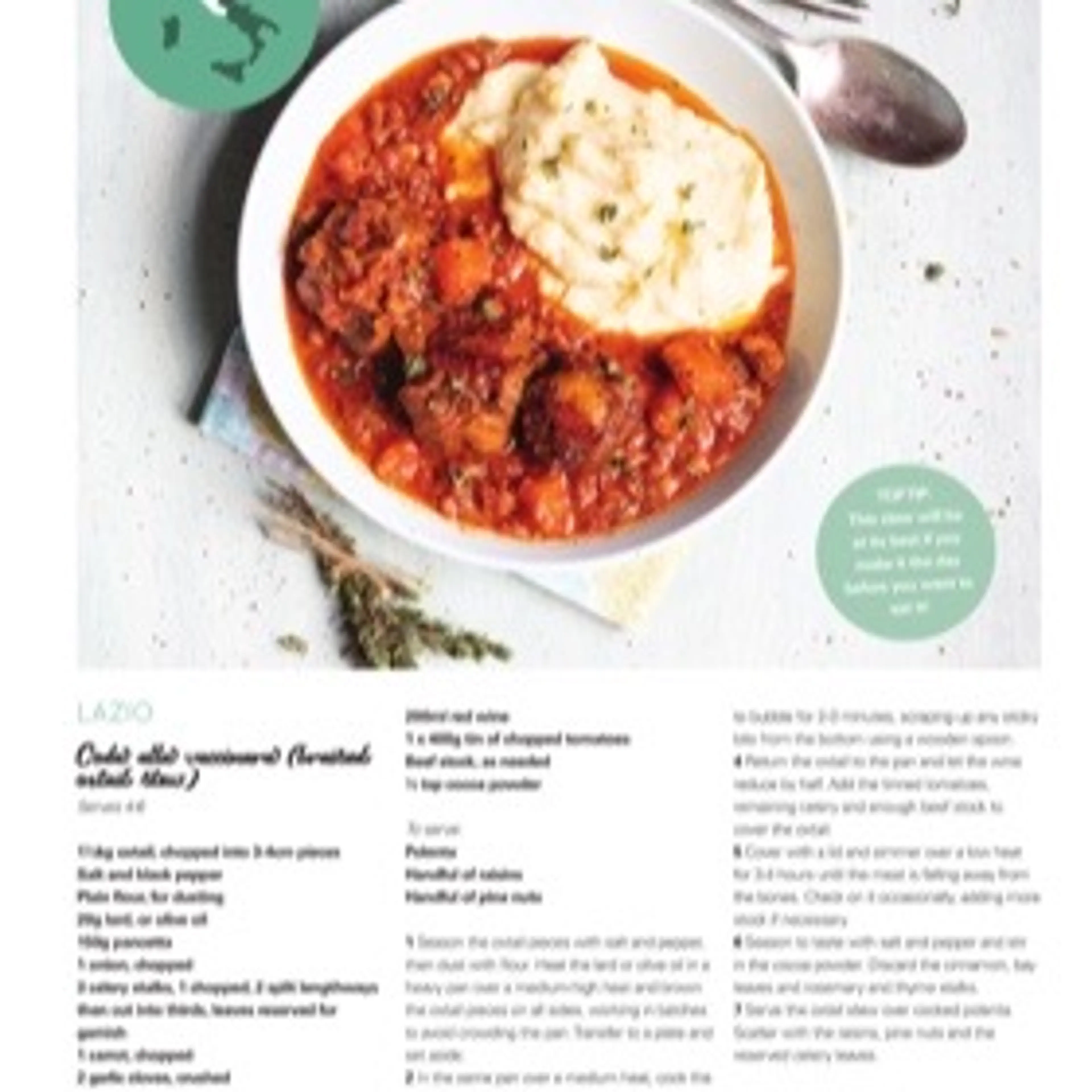 Braised Oxtail Stew