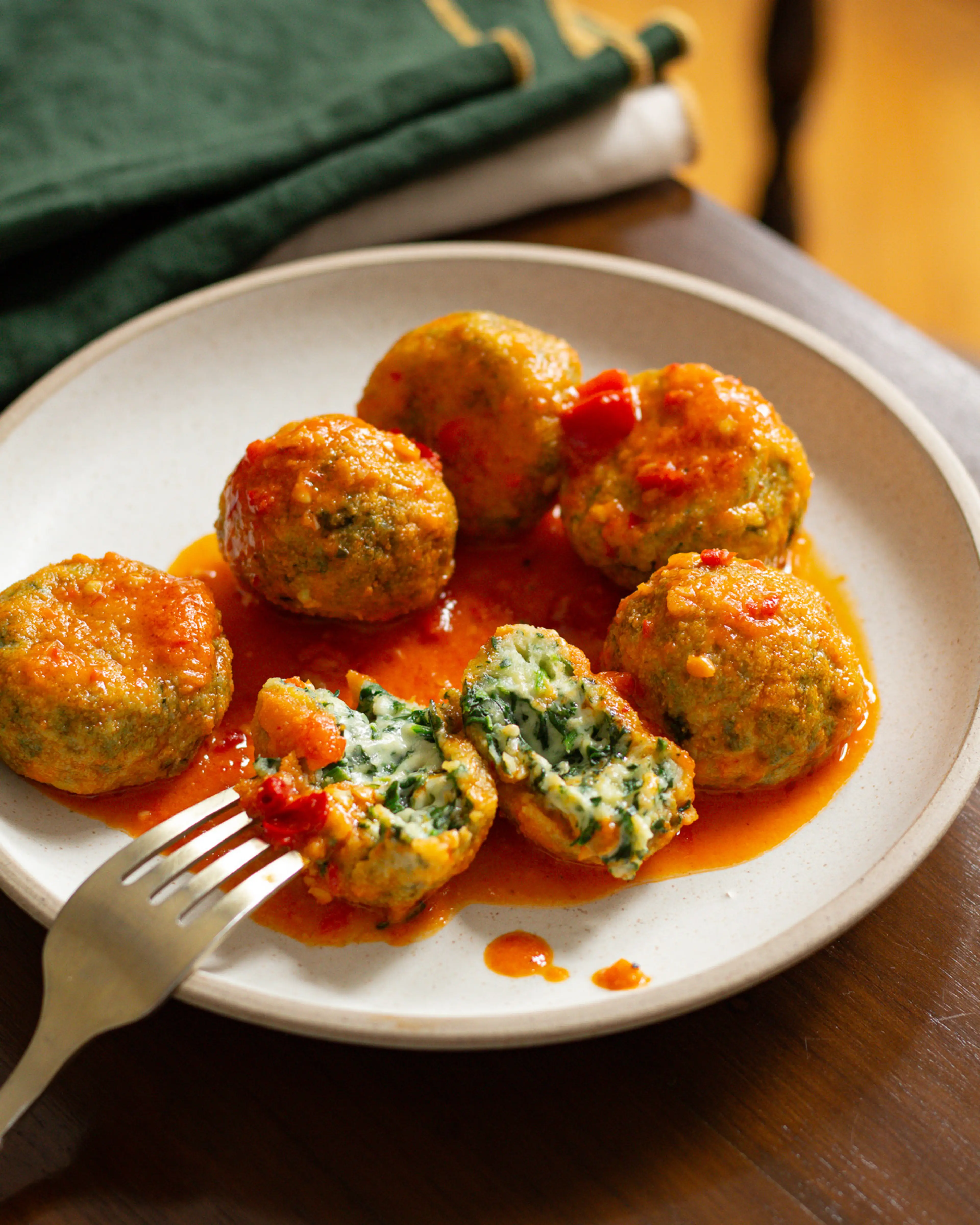 Spinach & Ricotta Gnudi