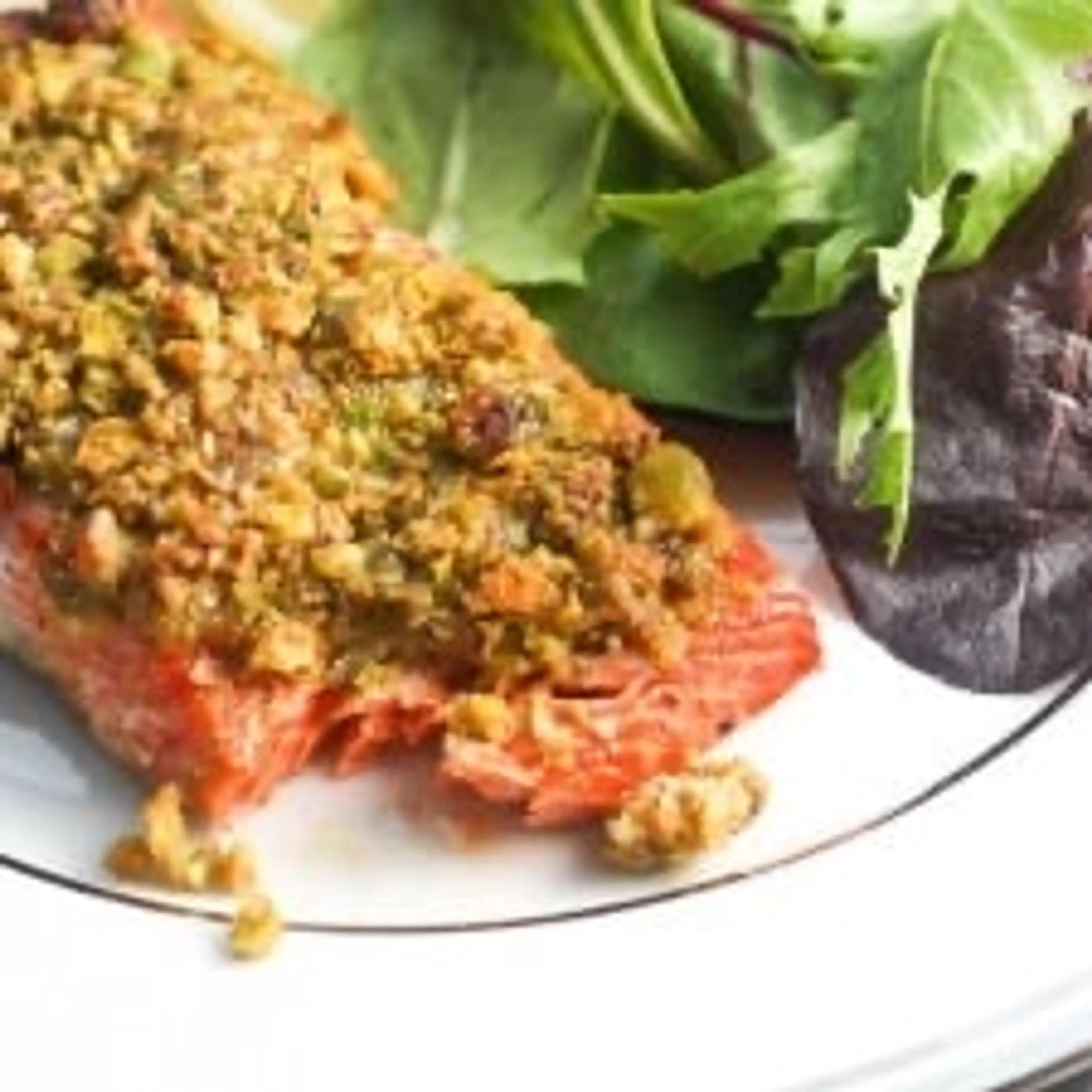 Pistachio-Crusted Salmon