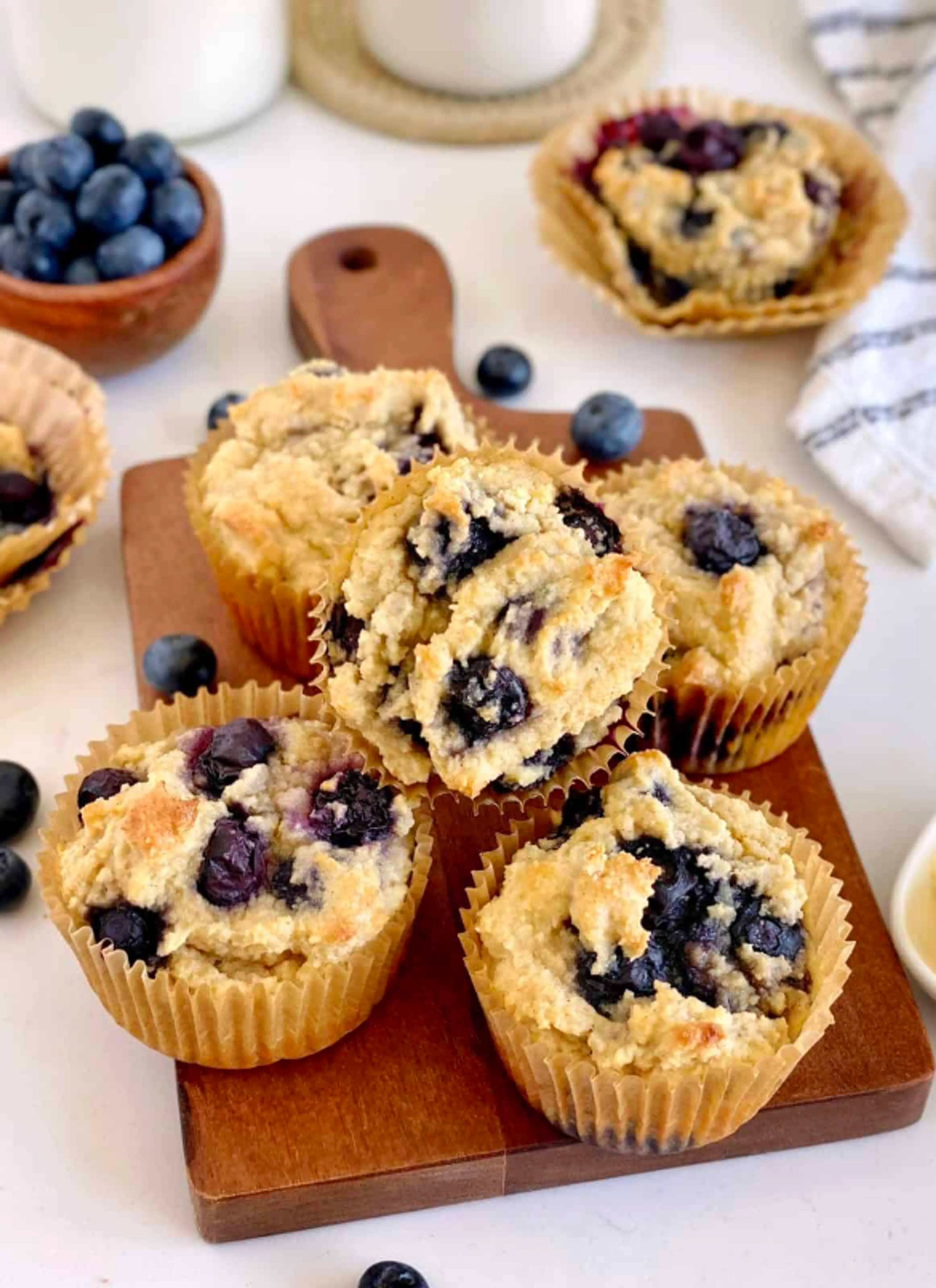 Keto Blueberry Muffins