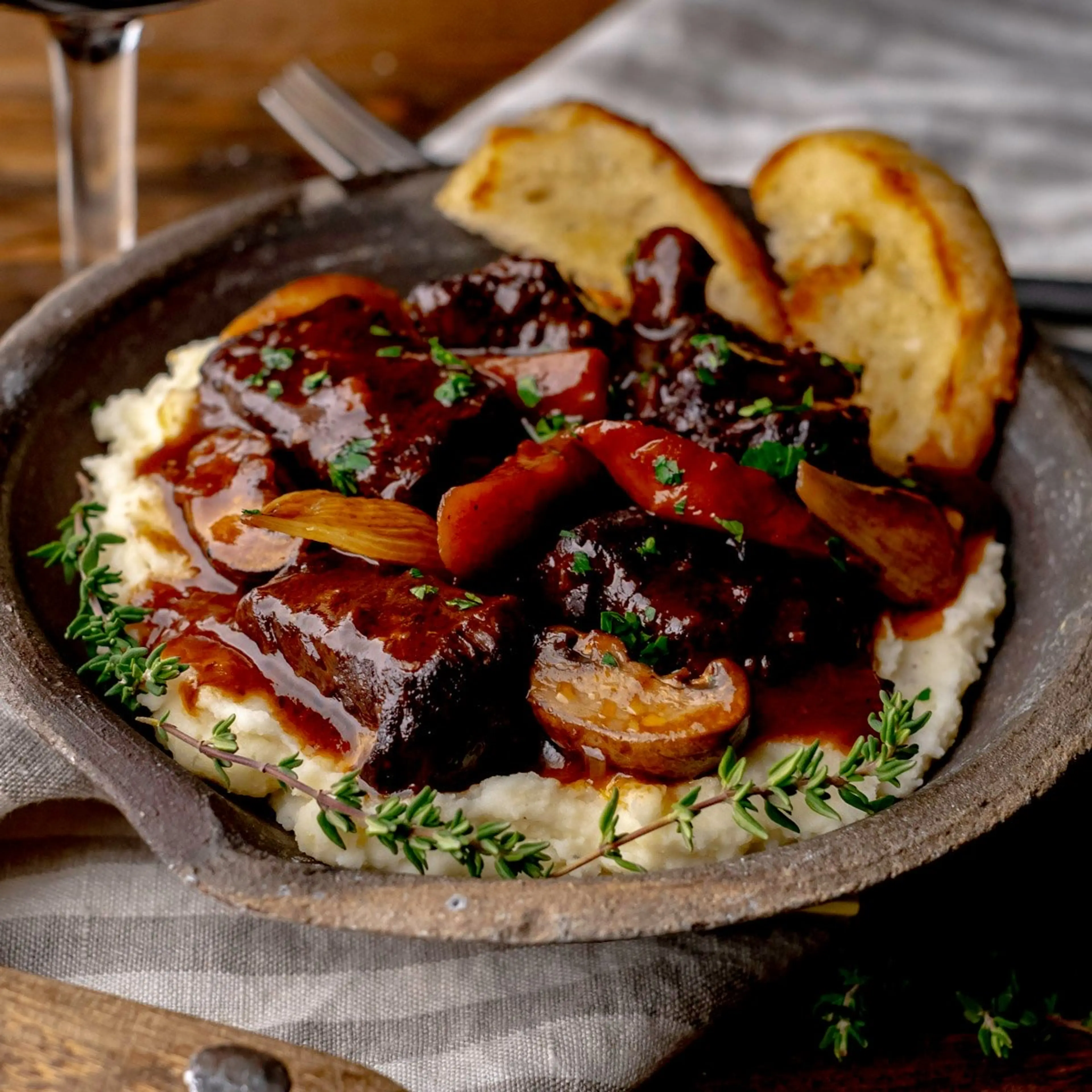 Elk Bourguignon (Gourmet Elk Stew) | Umami