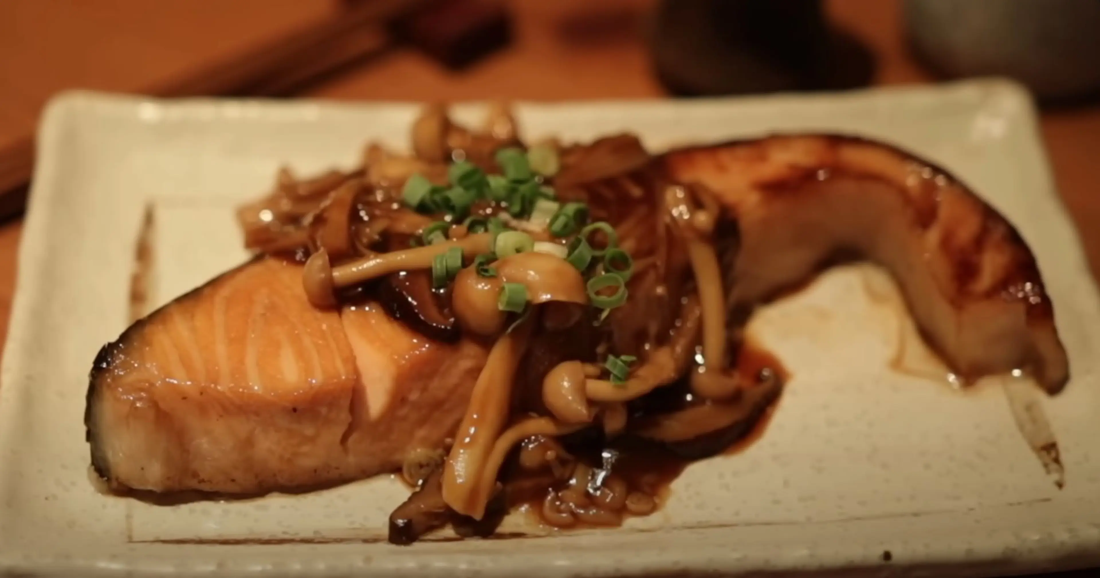 Izakaya Style Teriyaki Salmon
