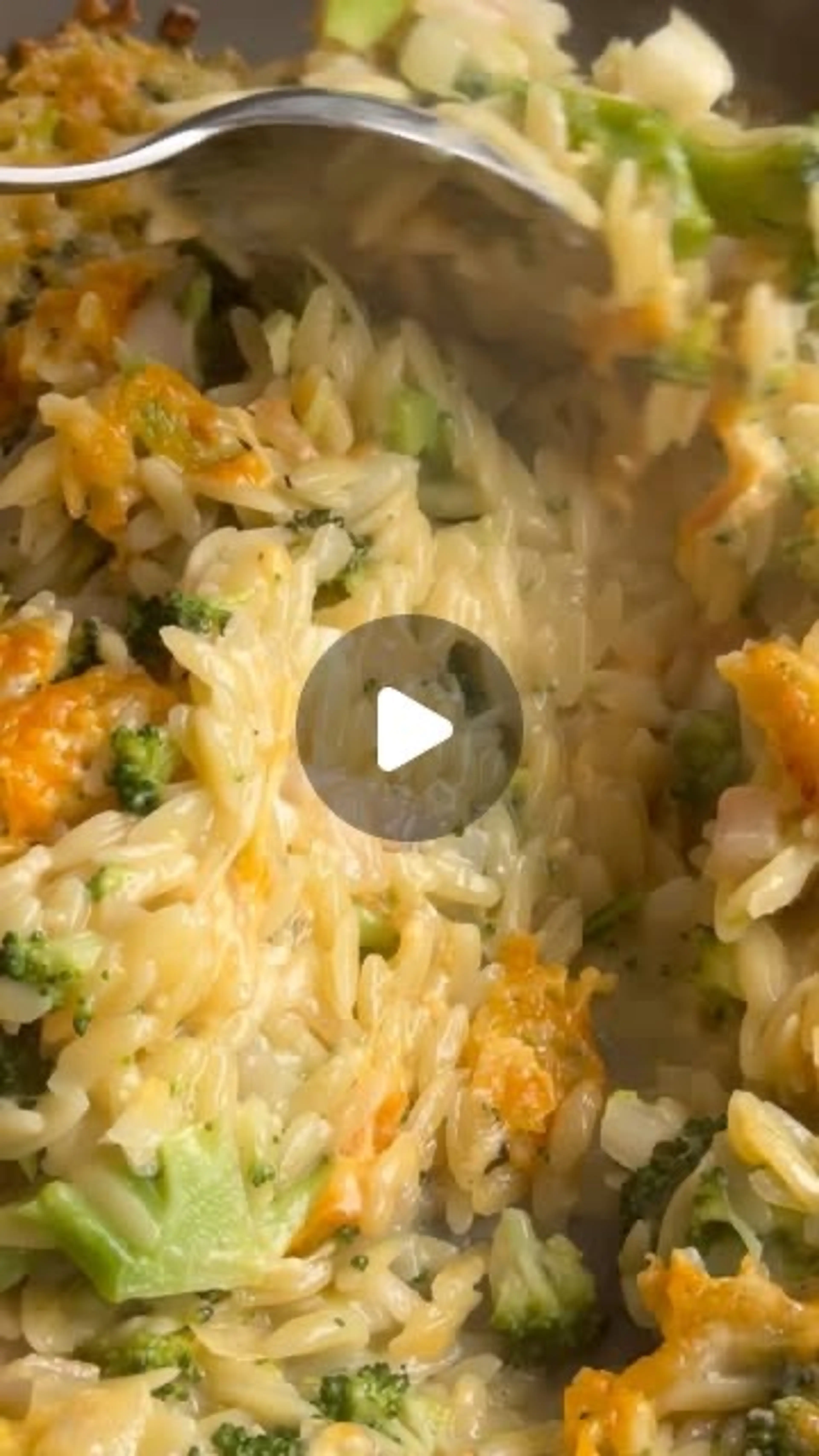 One-pan Broccoli Cheddar Orzo