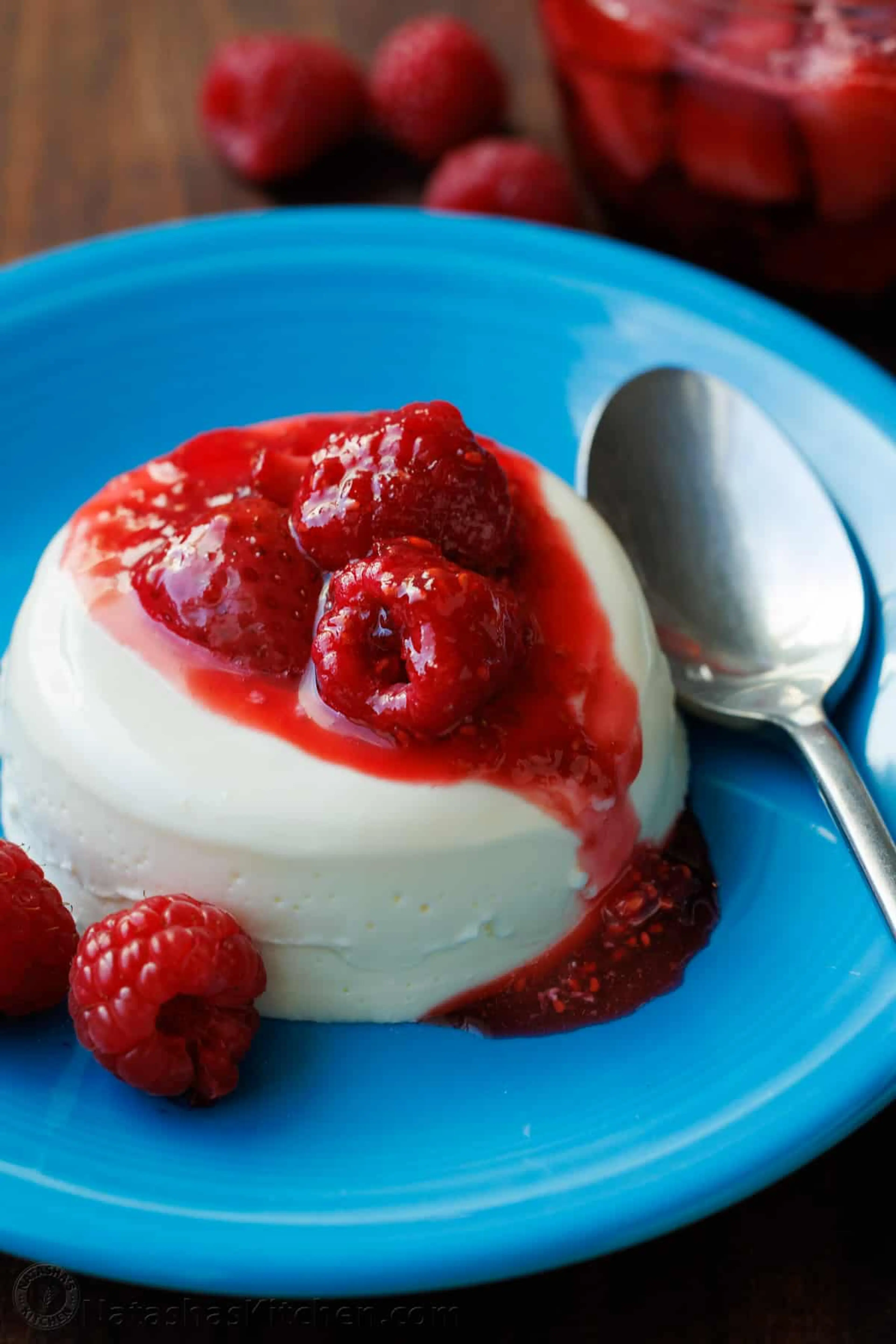 Panna Cotta with Berries