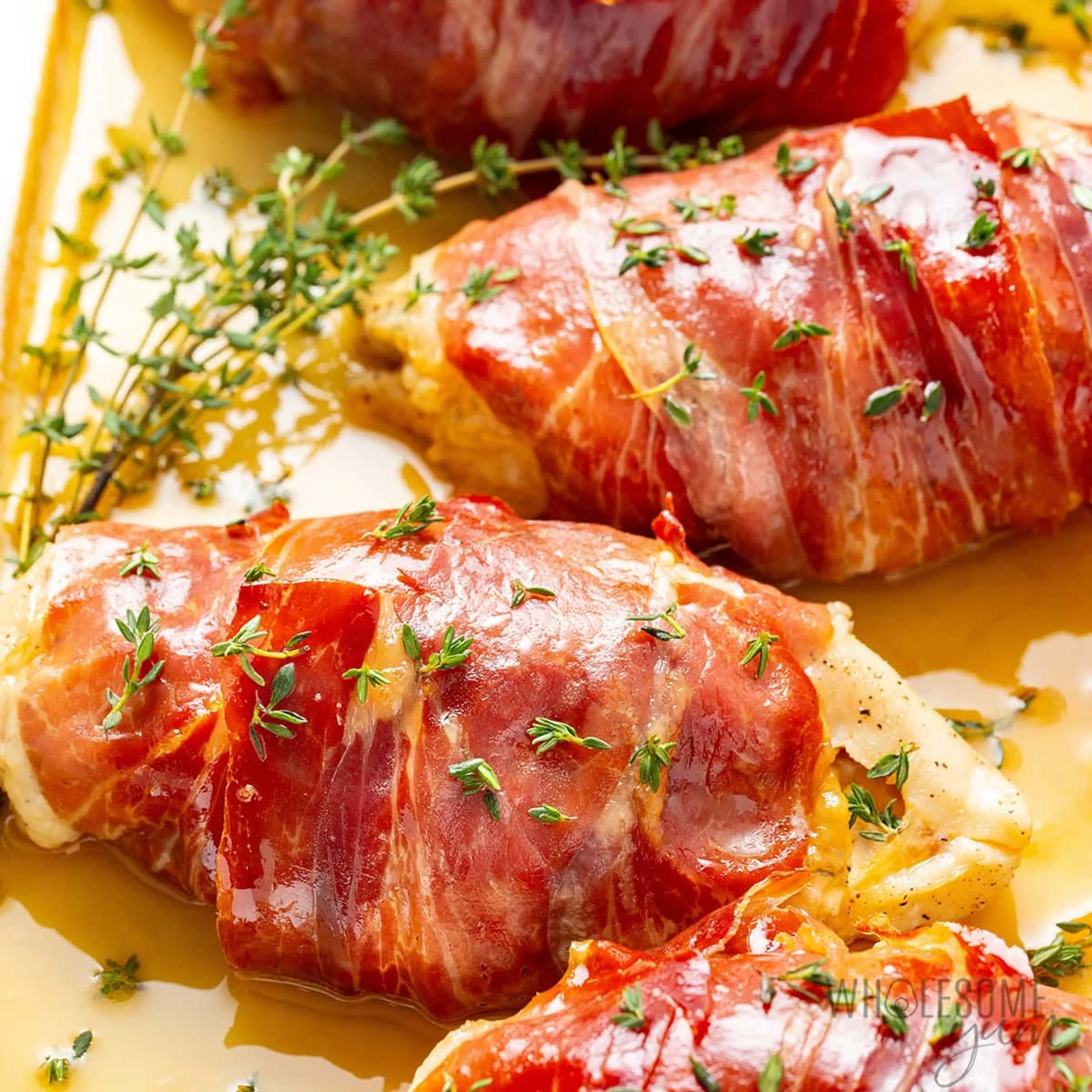 Prosciutto Wrapped Chicken