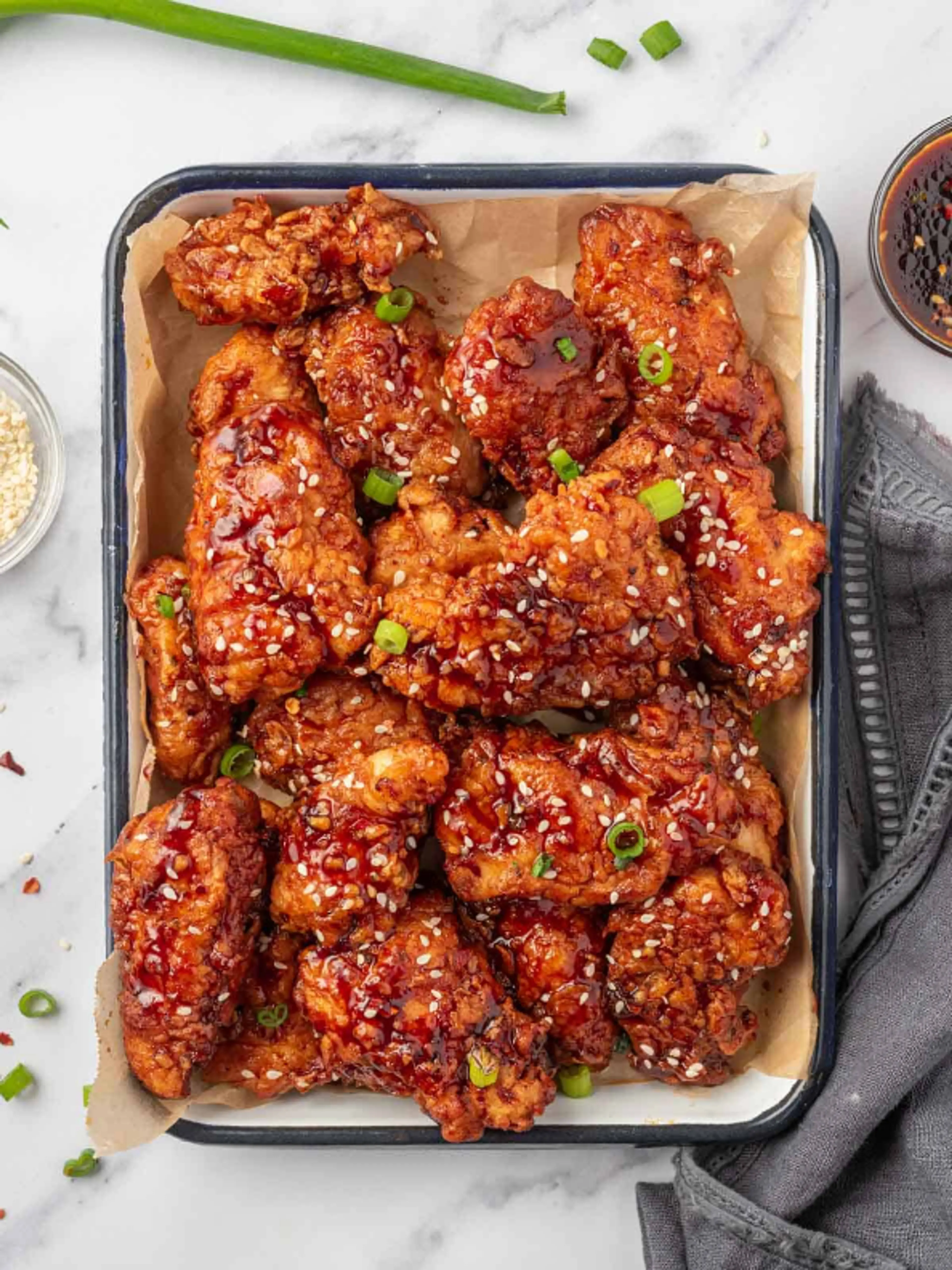 Korean Air-fried Chicken