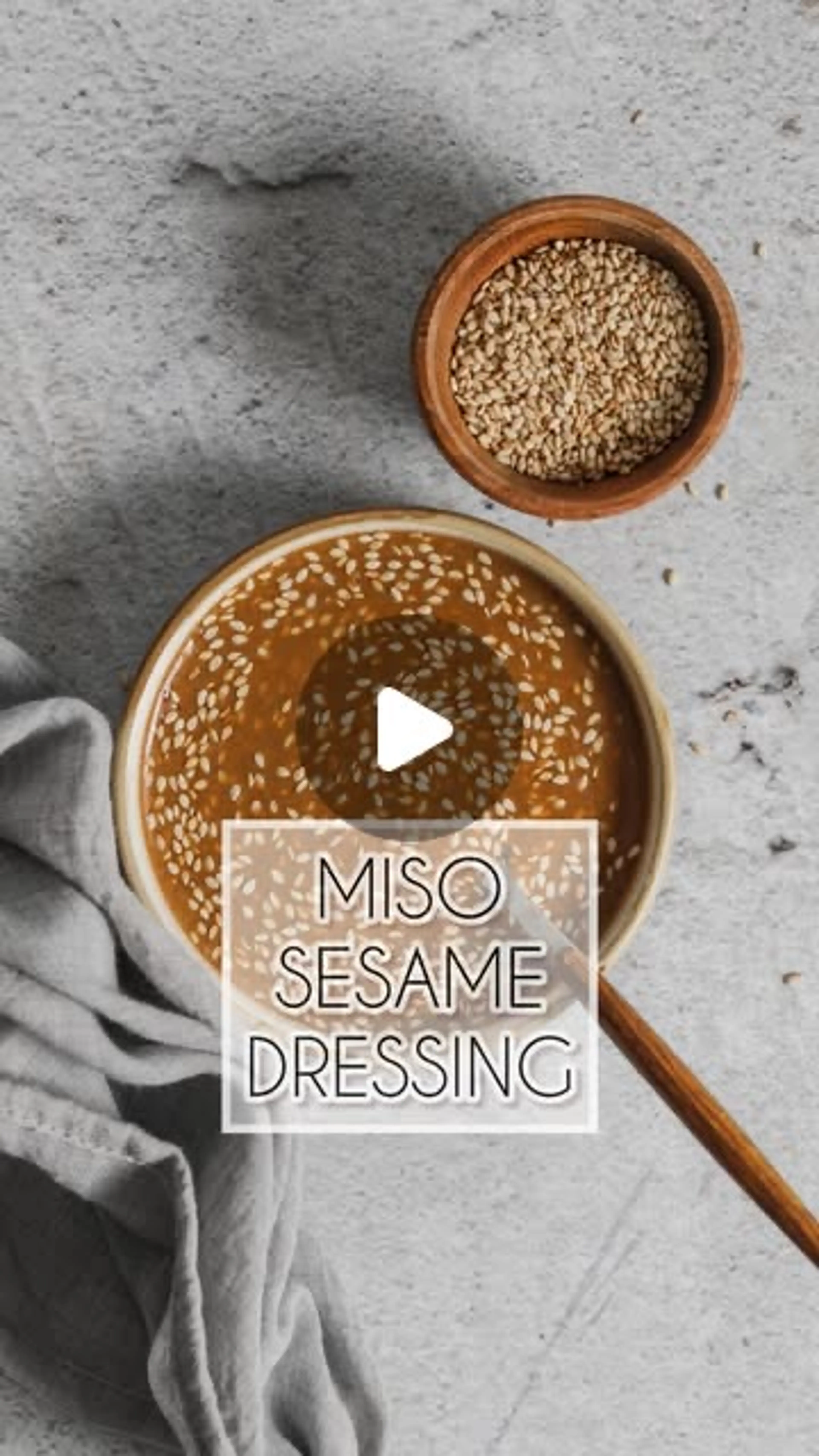This Miso Sesame Vinaigrette Is Good on Anything!