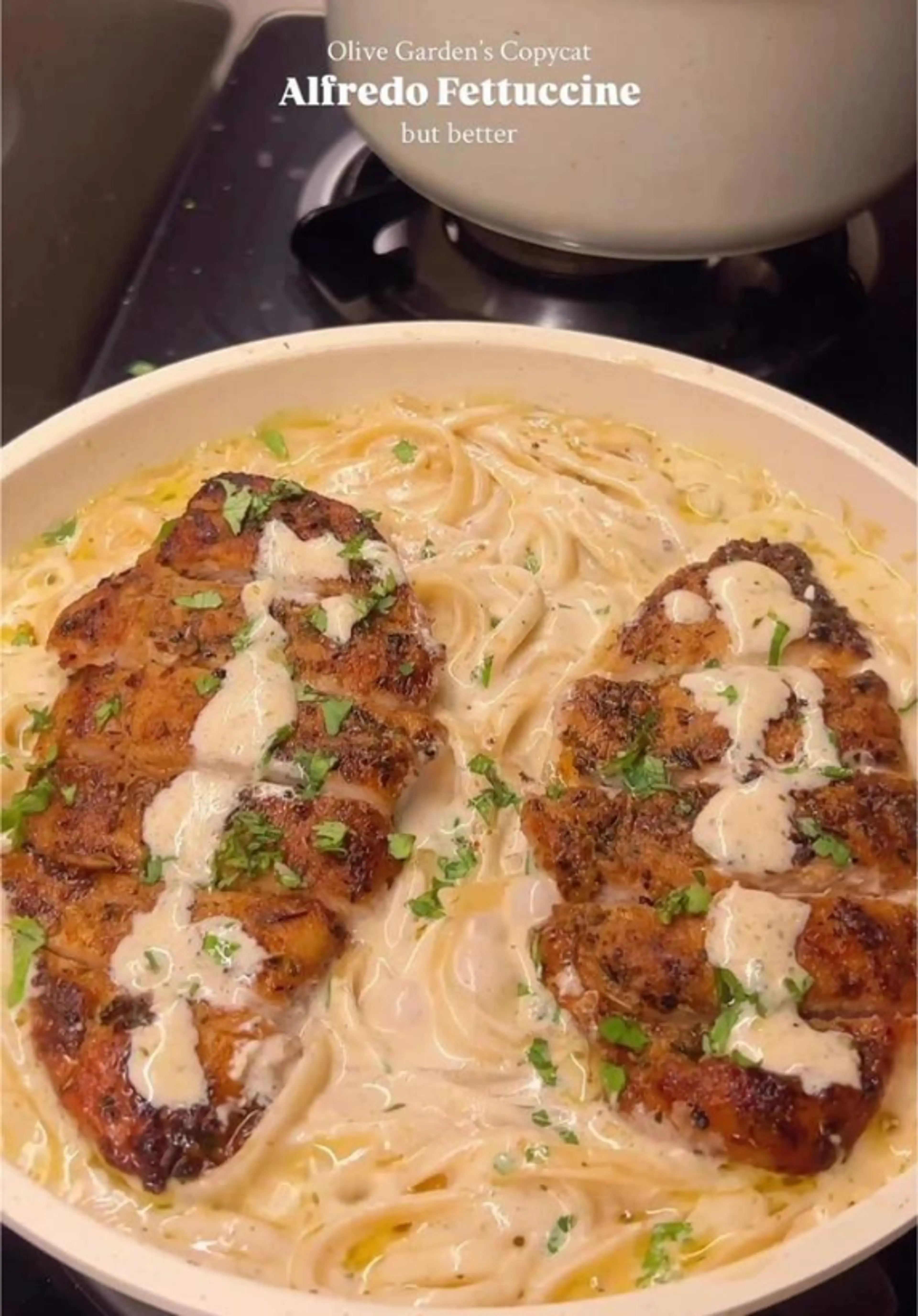 Olive Garden’s Alfredo Fettucine Copycat Recipe (but Better