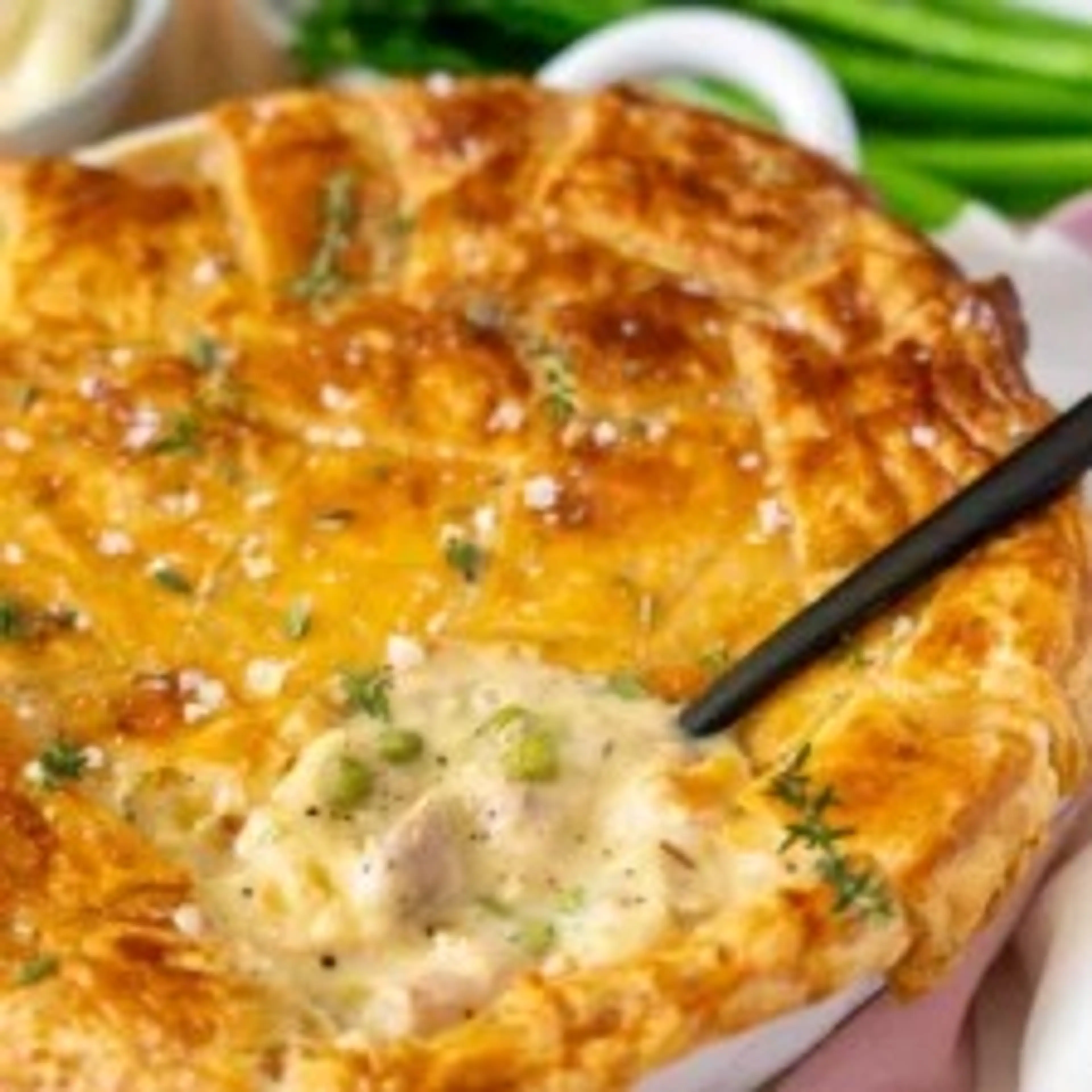 Creamy Chicken and Leek Pot Pie