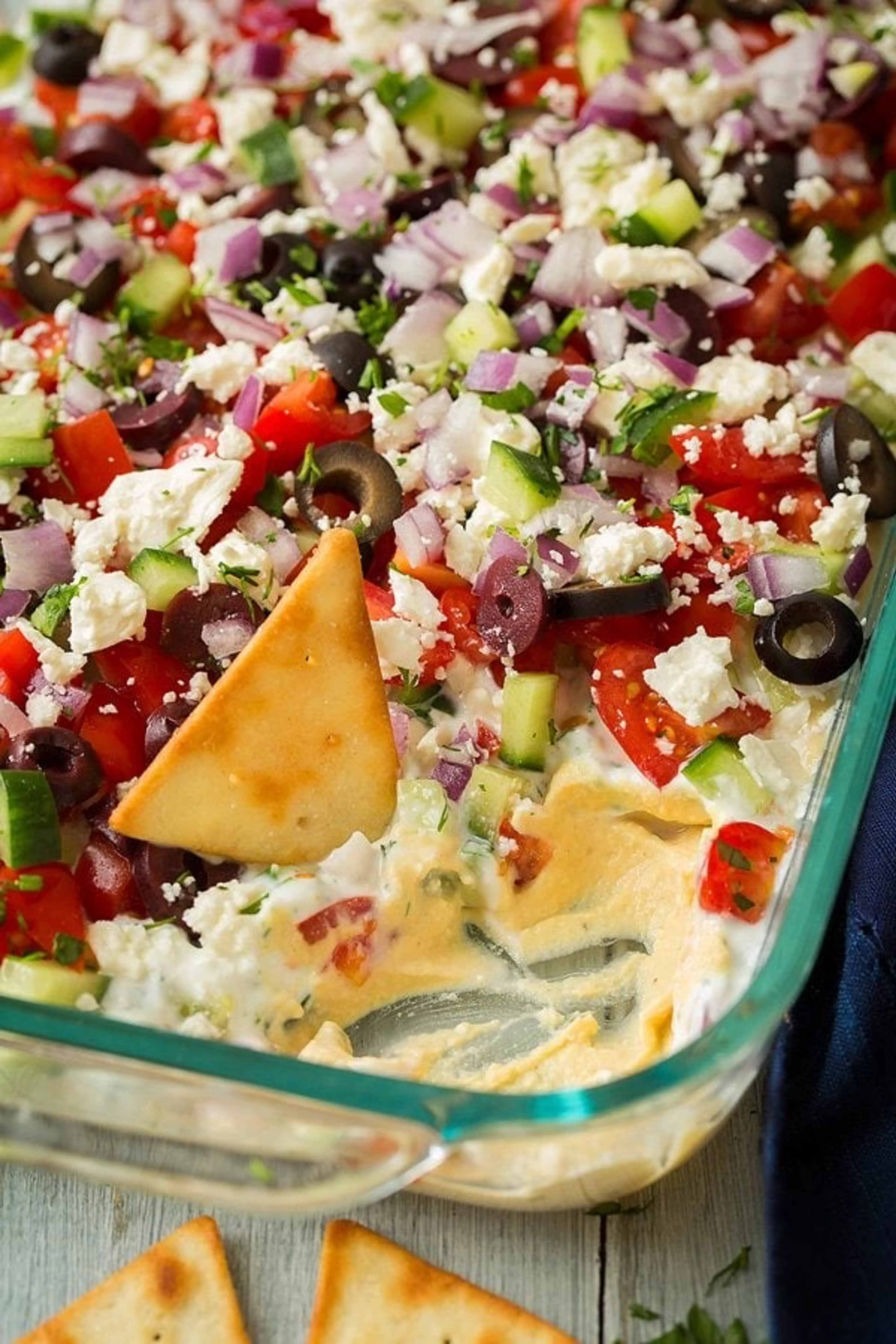 Greek Seven Layer Dip