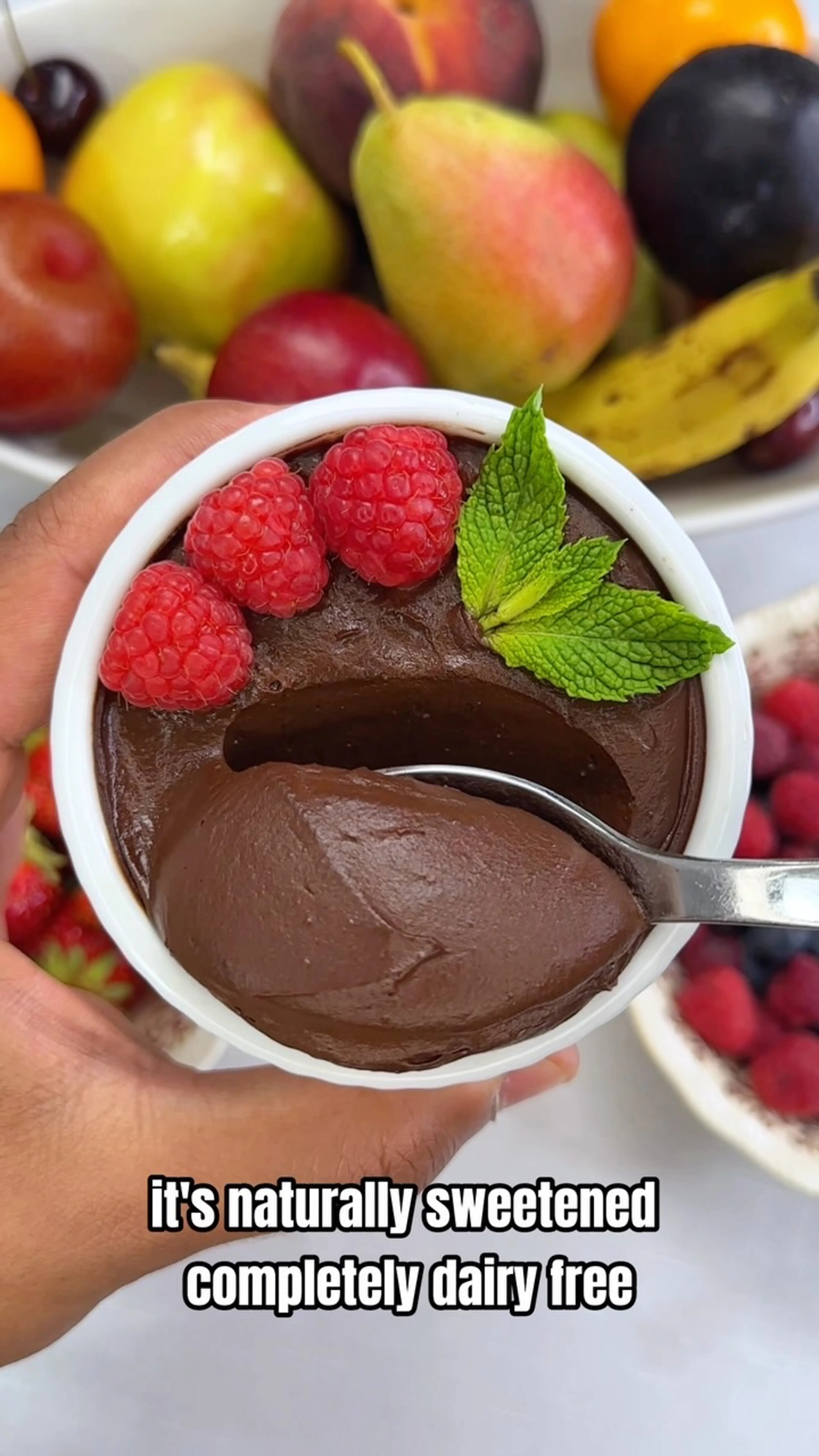 Viral Vegan Chocolate Avocado Mousse