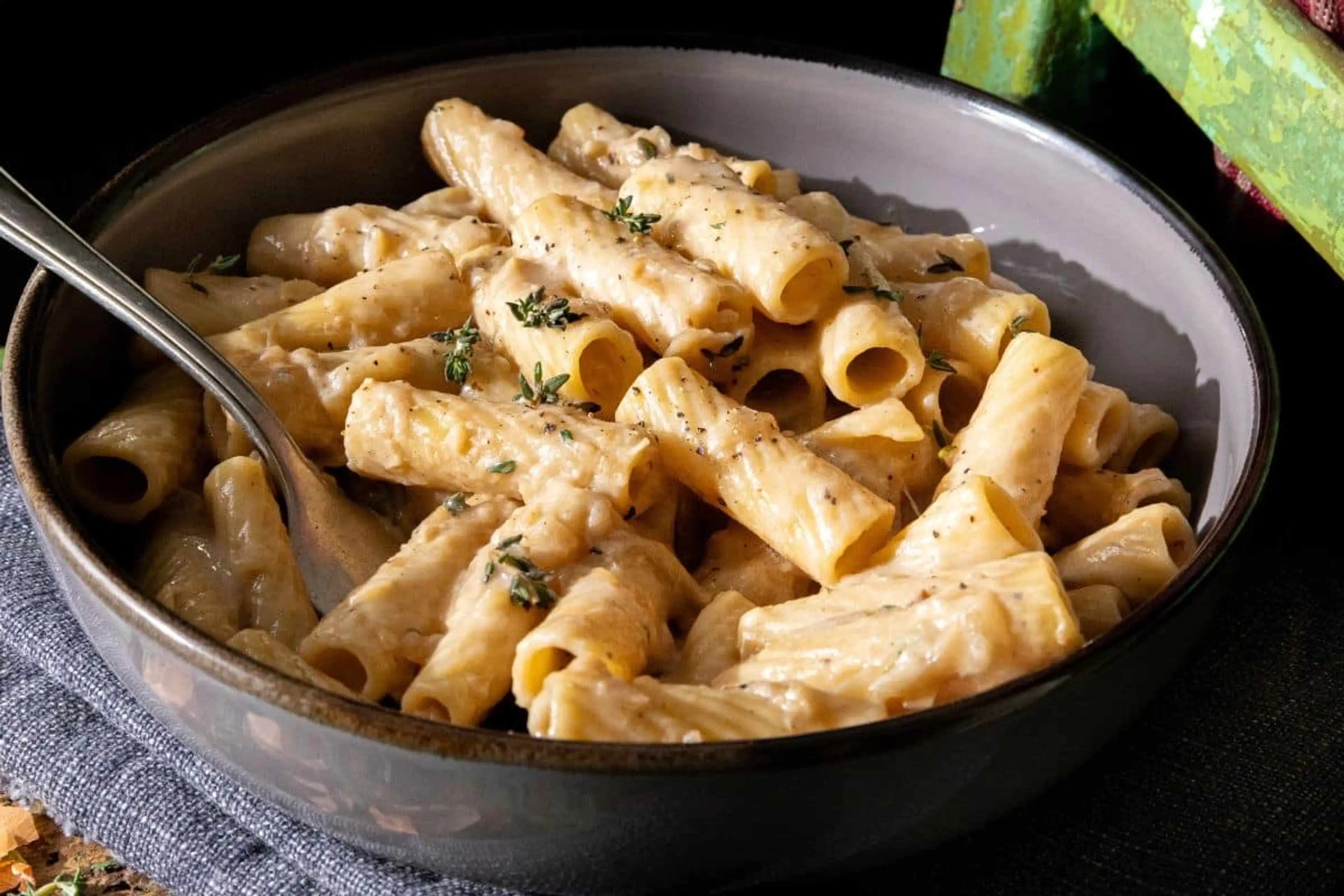 Creamy One-Pot French Onion Rigatoni