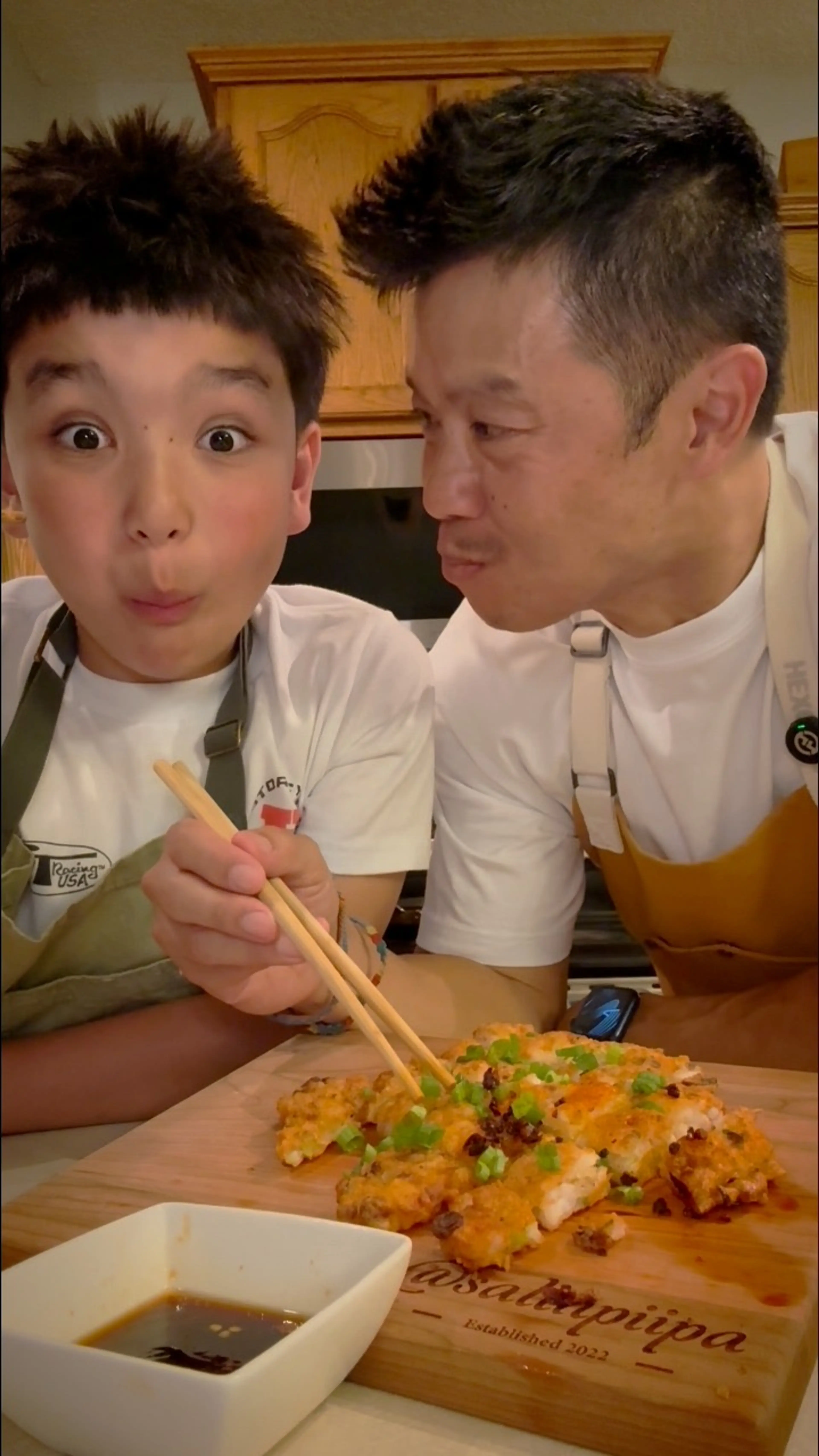 Korean Shrimp Pancake