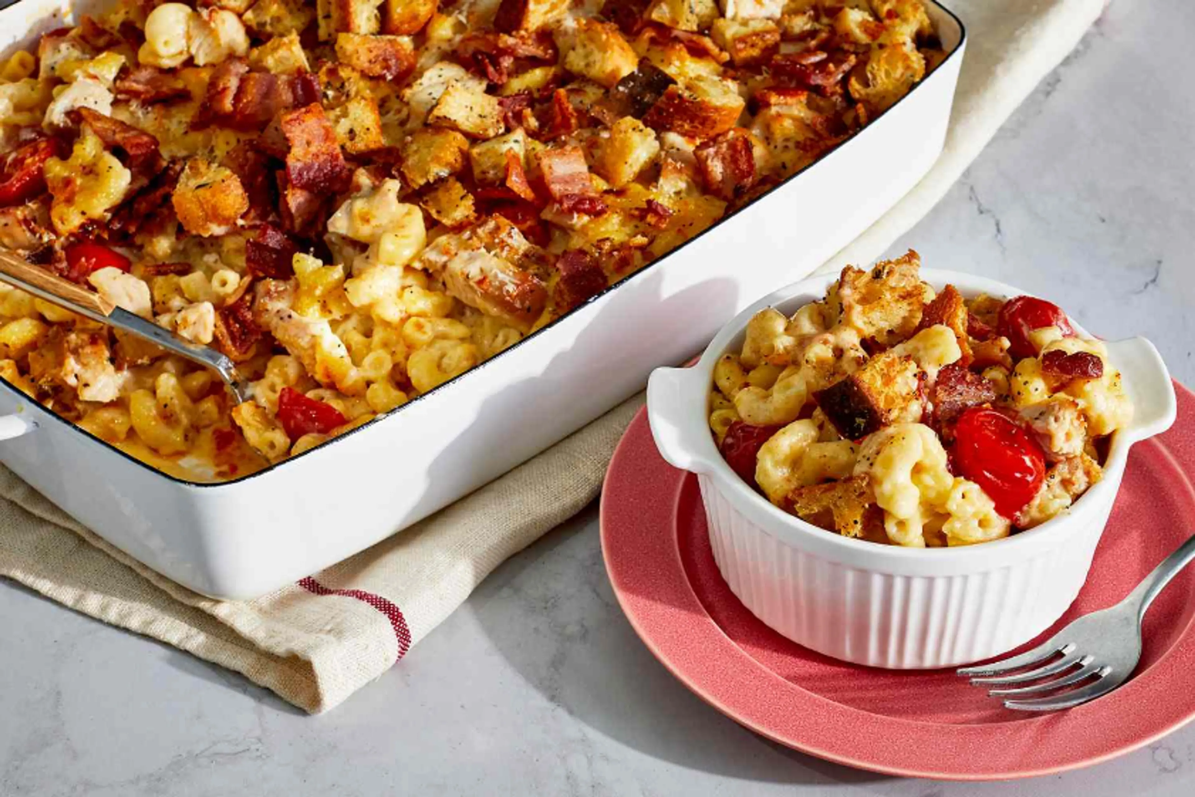 Kentucky Hot Brown Macaroni and Cheese