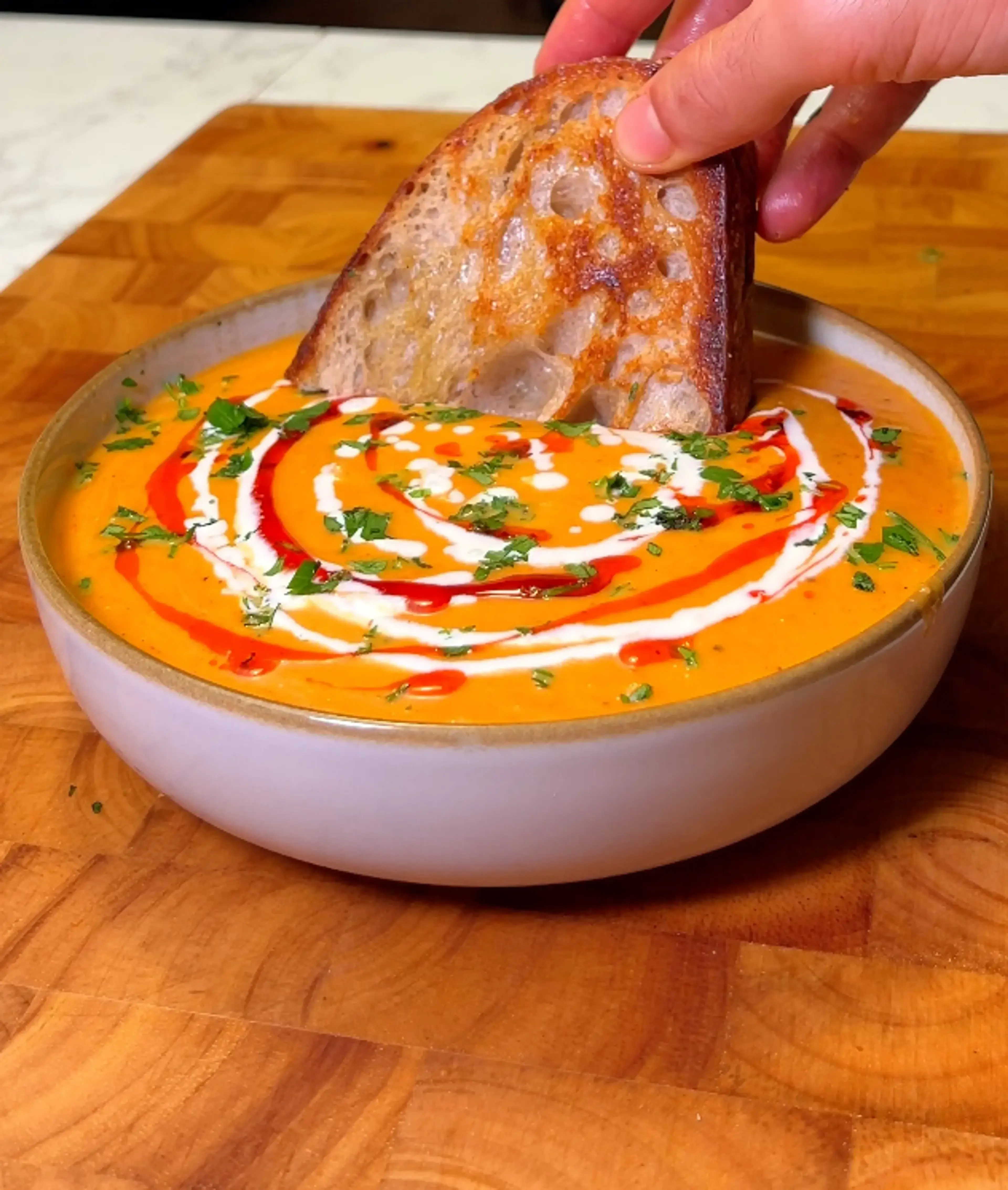Roasted Butternut squash soup
