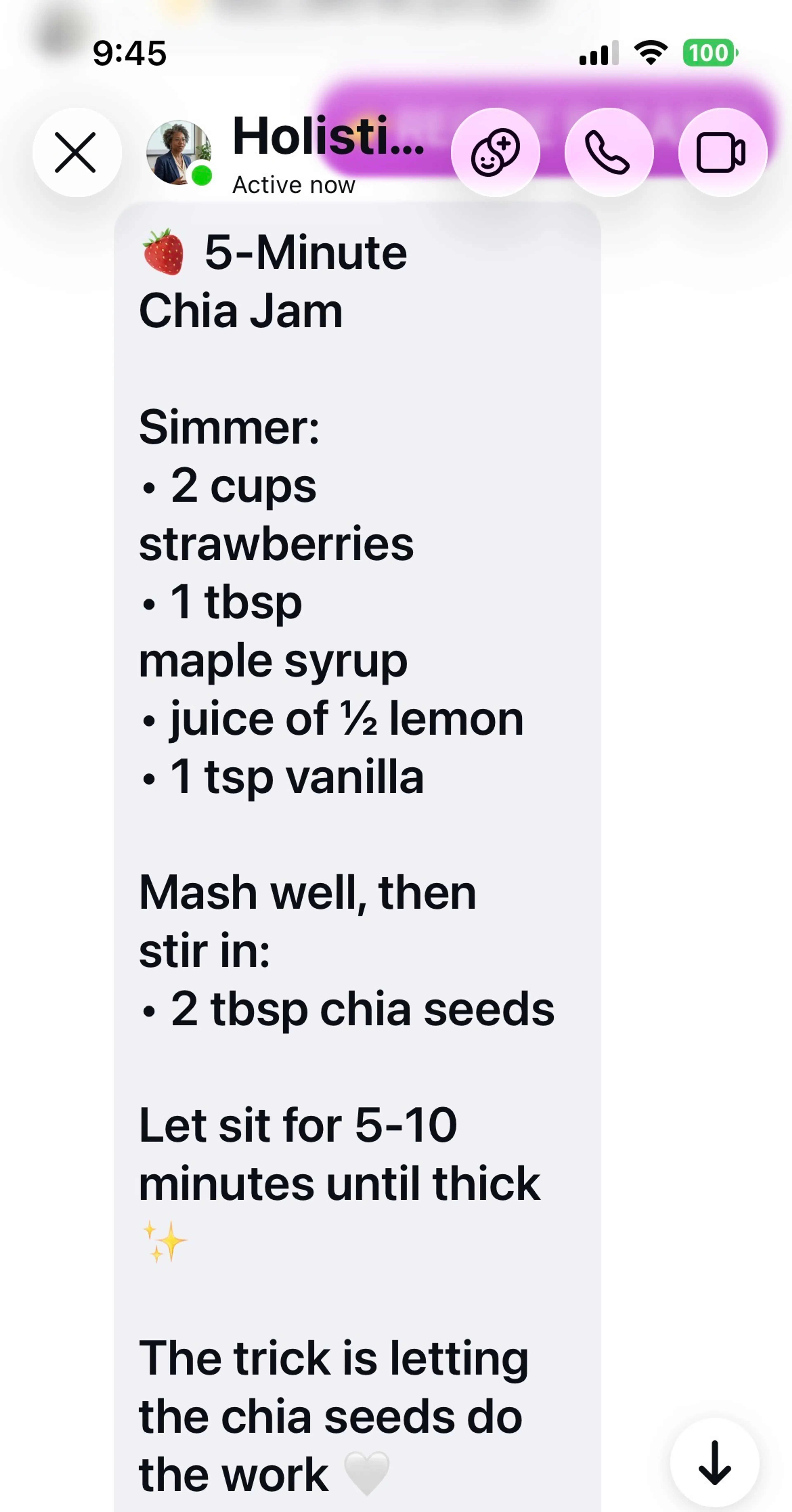 5-Minute Chia Jam