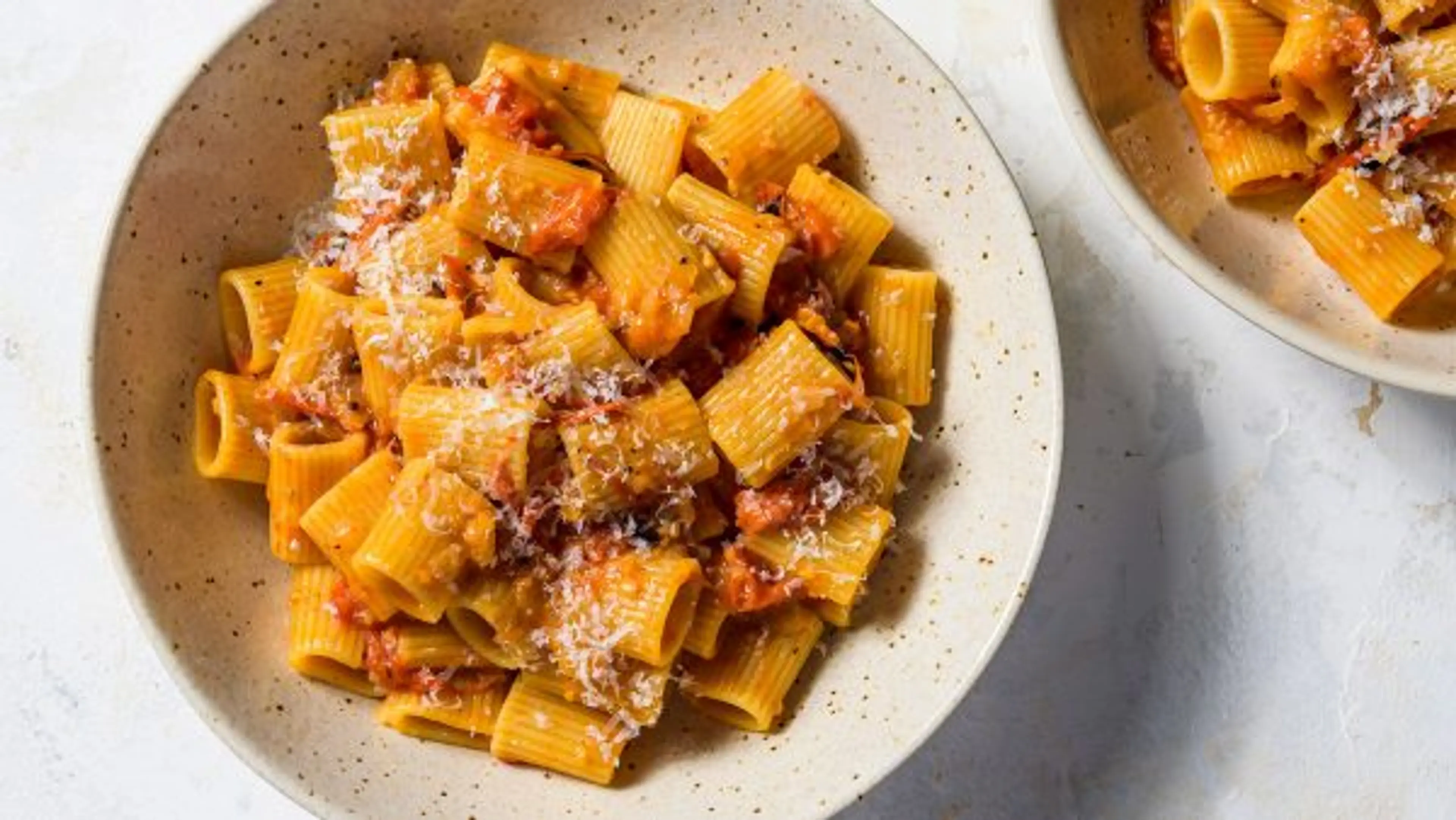 Rigatoni with Cherry Tomatoes and Anchovies