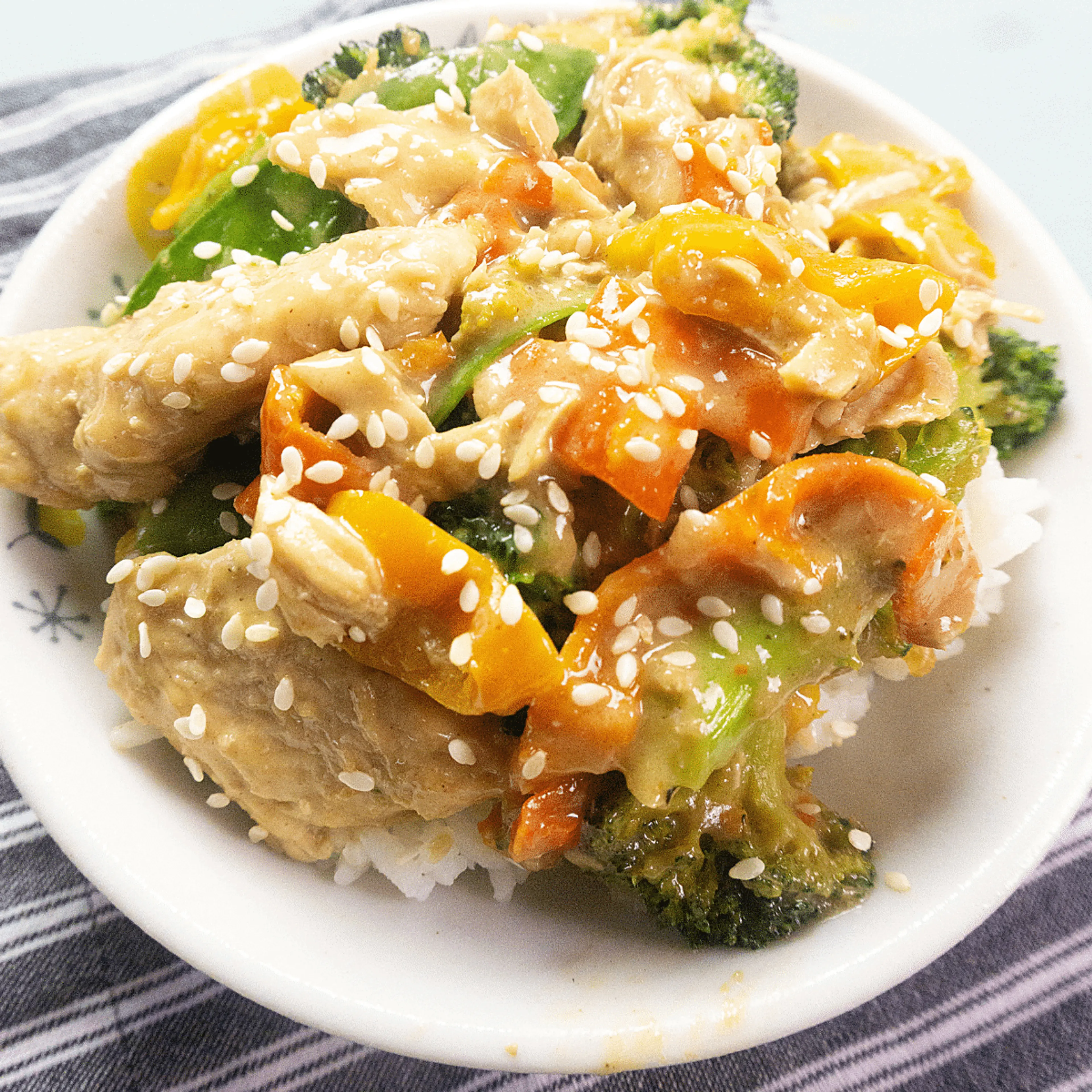 Instant Pot Peanut Butter Chicken