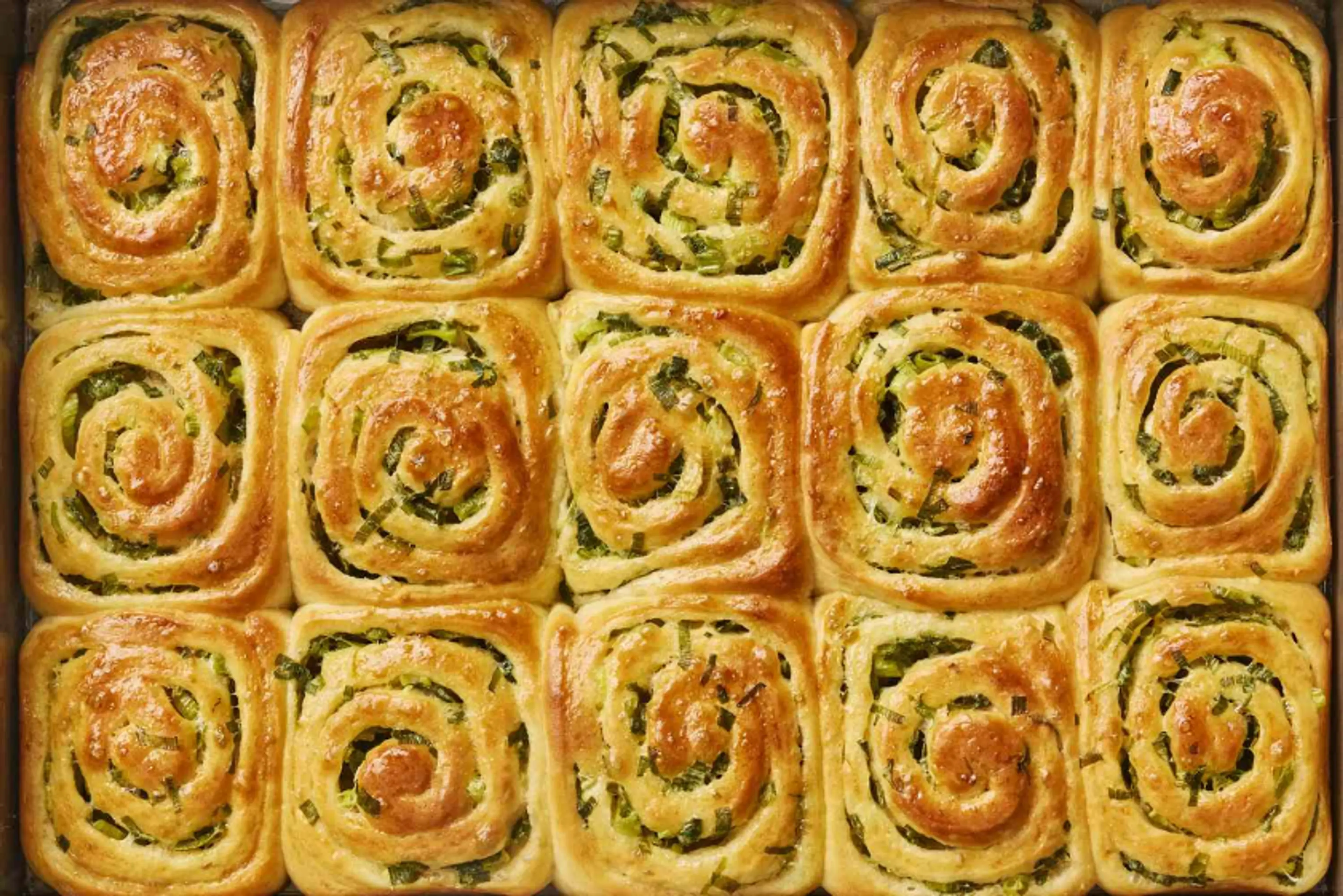 Scallion Milk Bread Rolls