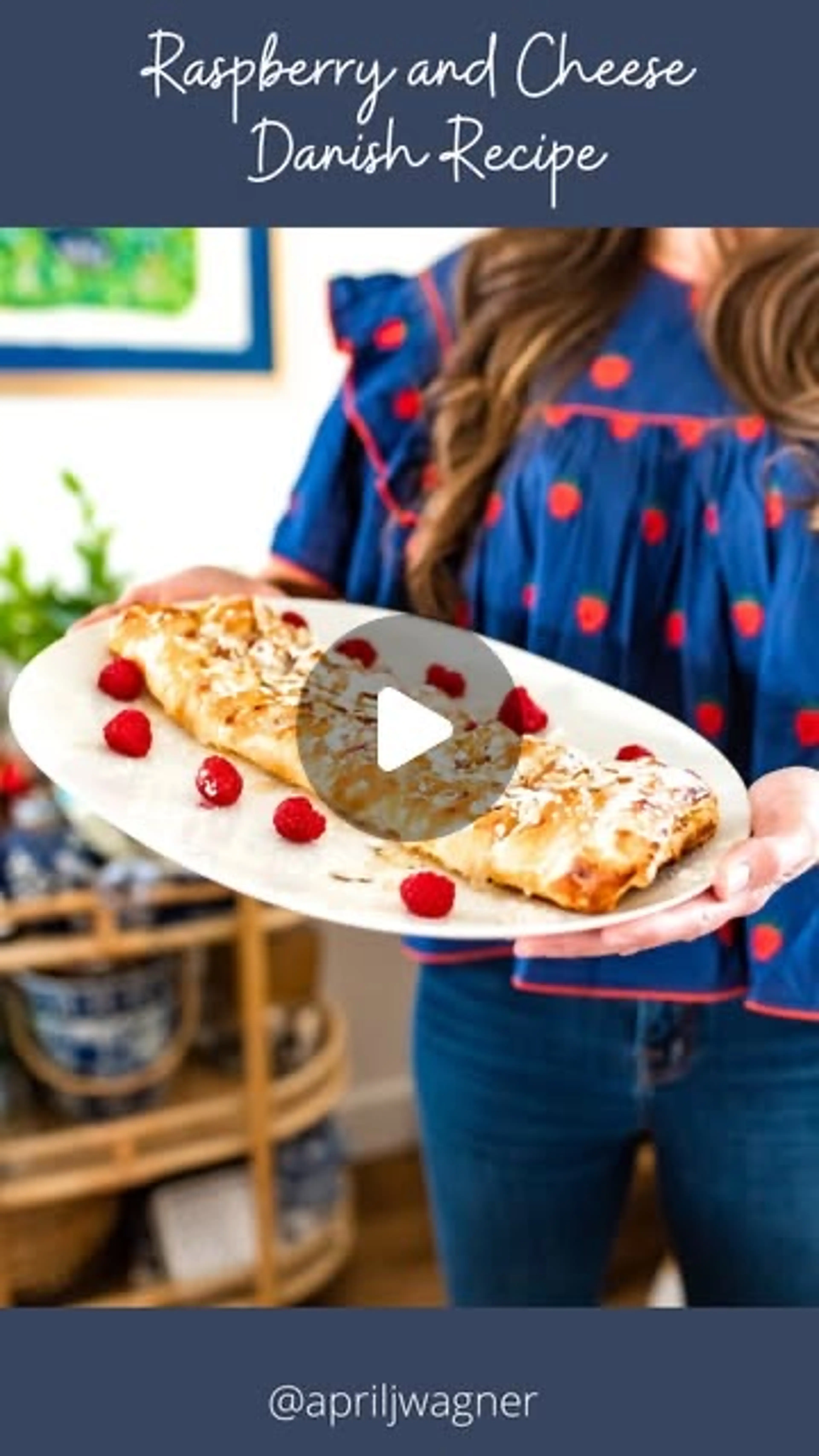 Raspberry Cheese Danish
