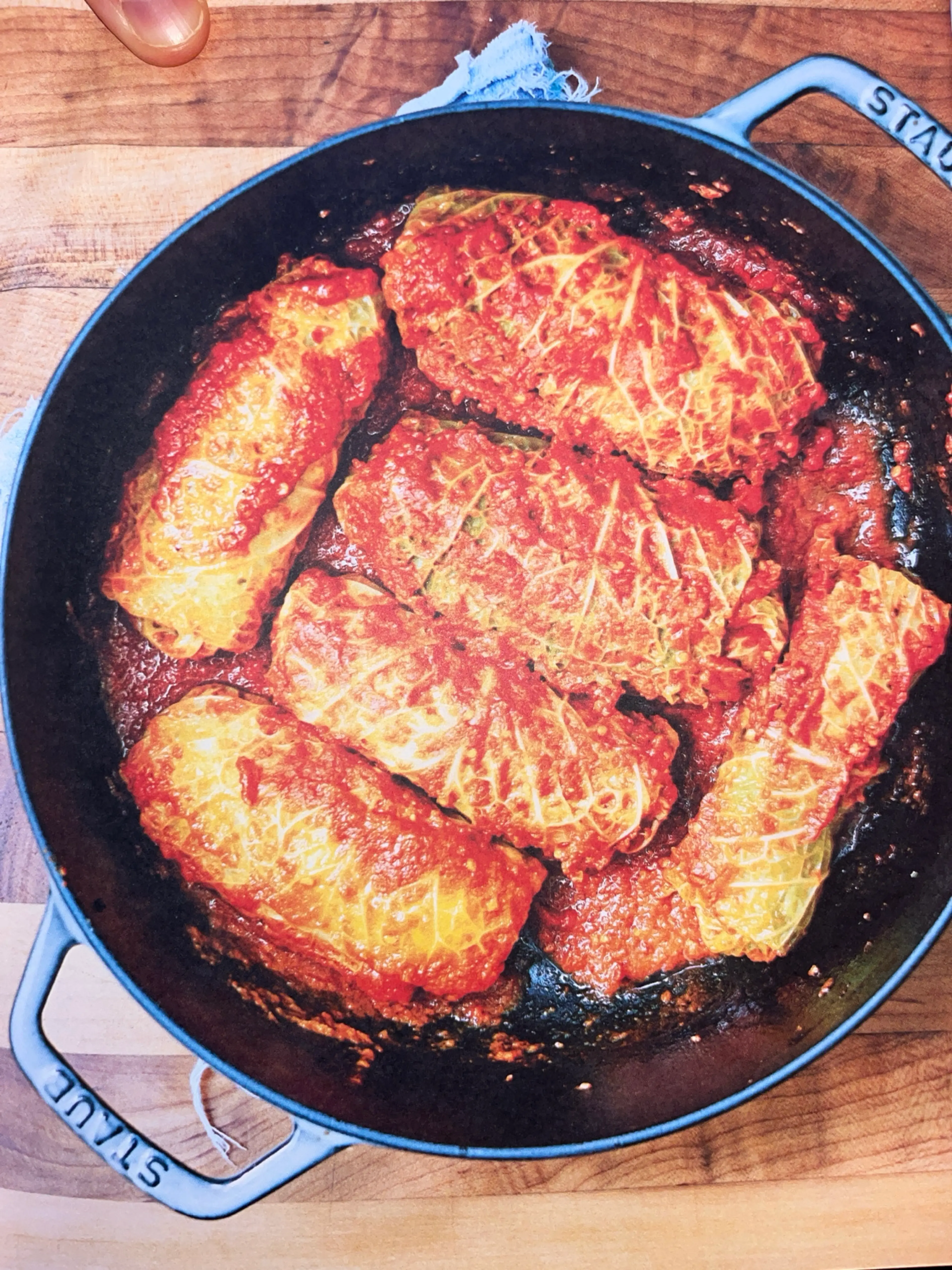 Toasted Rye Cabbage Rolls