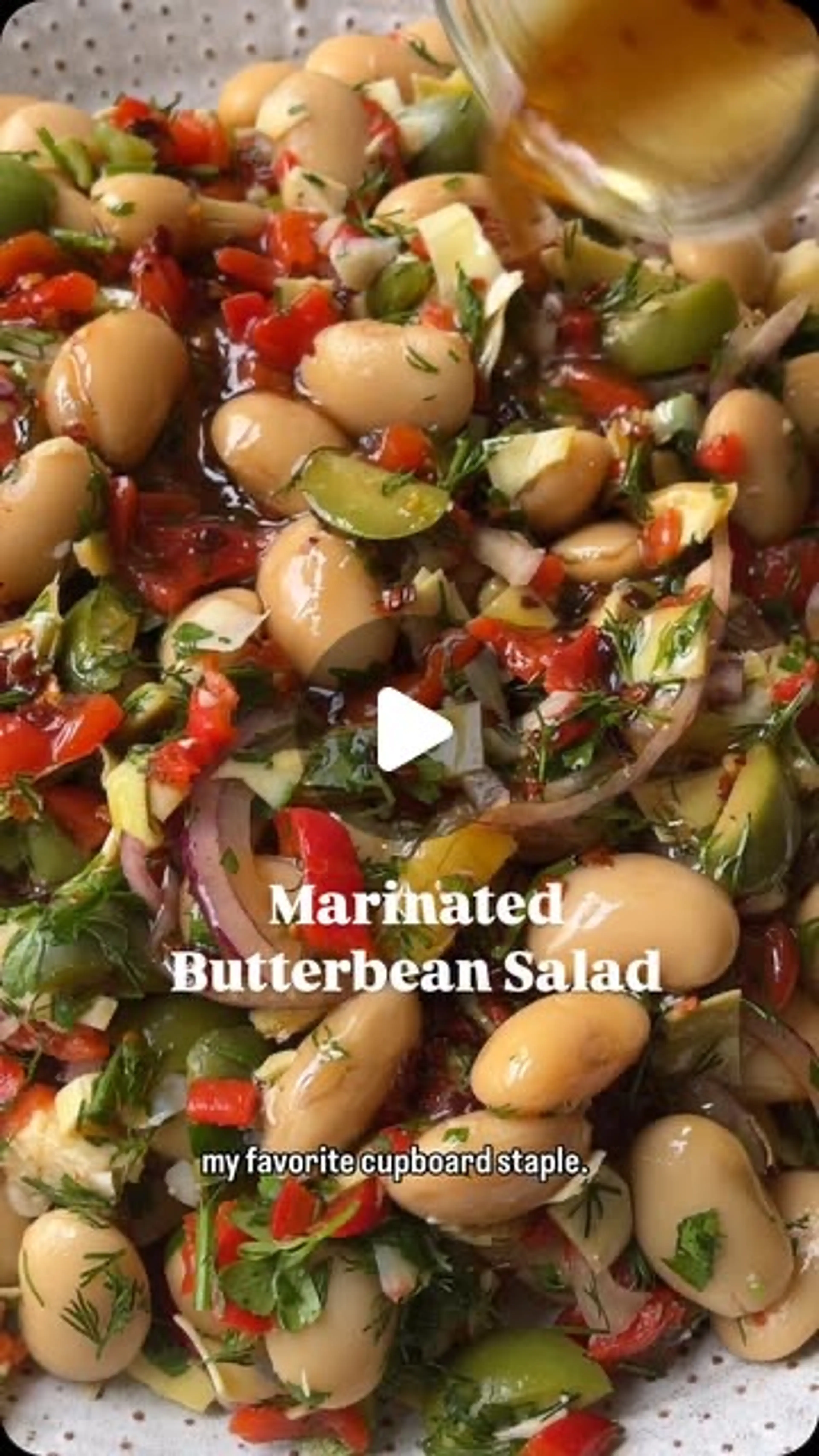 Marinated Butterbean Salad