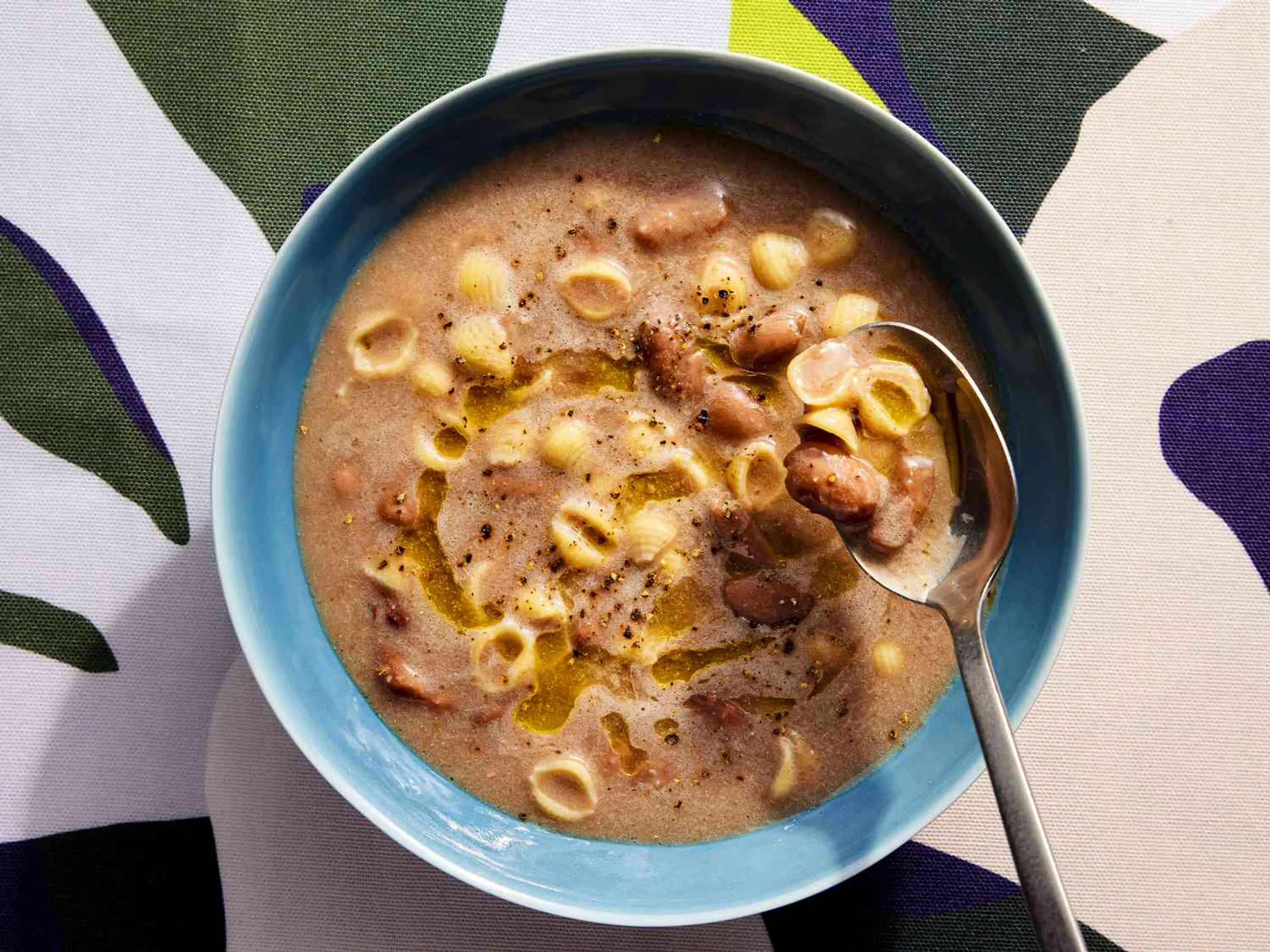 Pasta e Fagioli (Italian Bean and Pasta Soup)