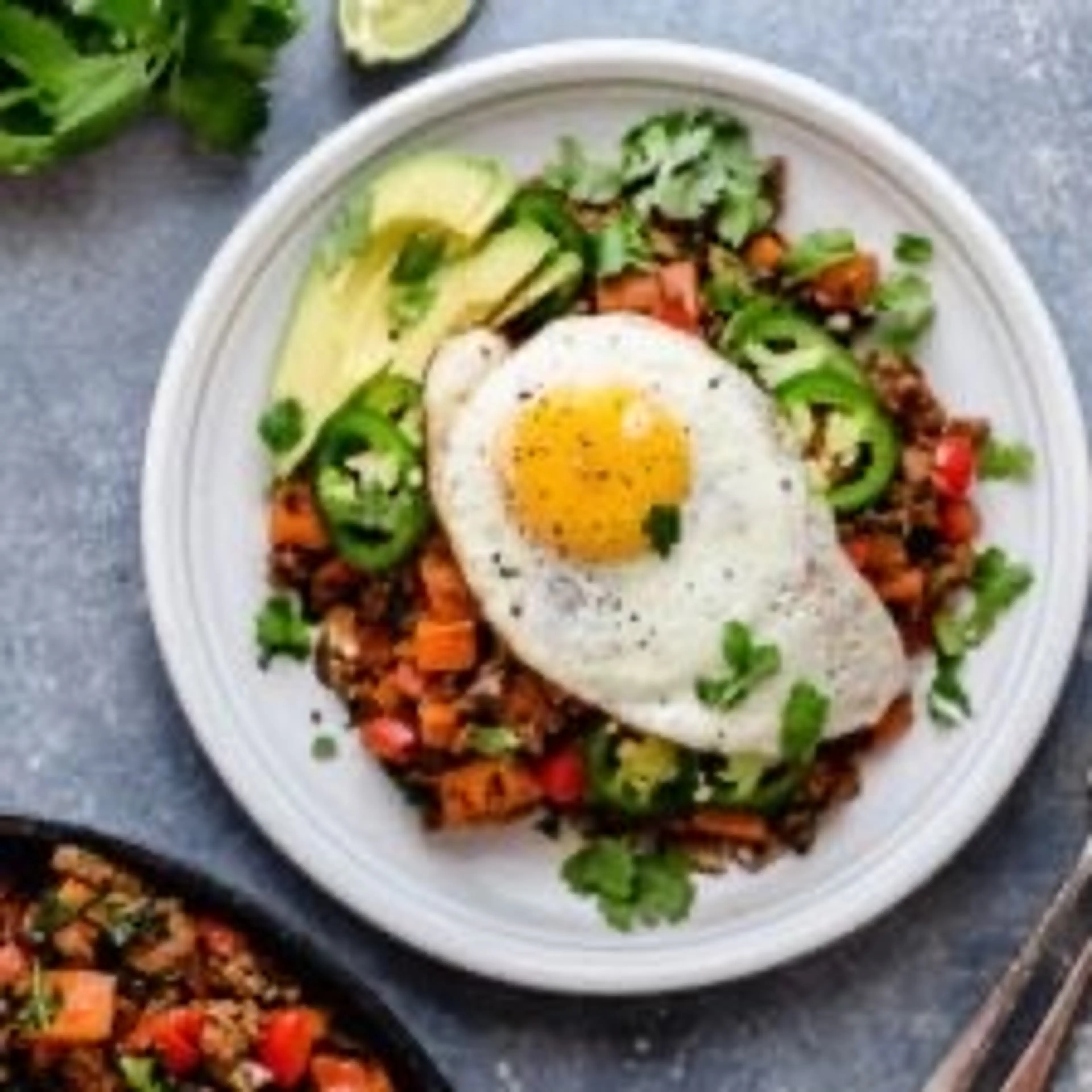 Tex-Mex Sweet Potato Hash