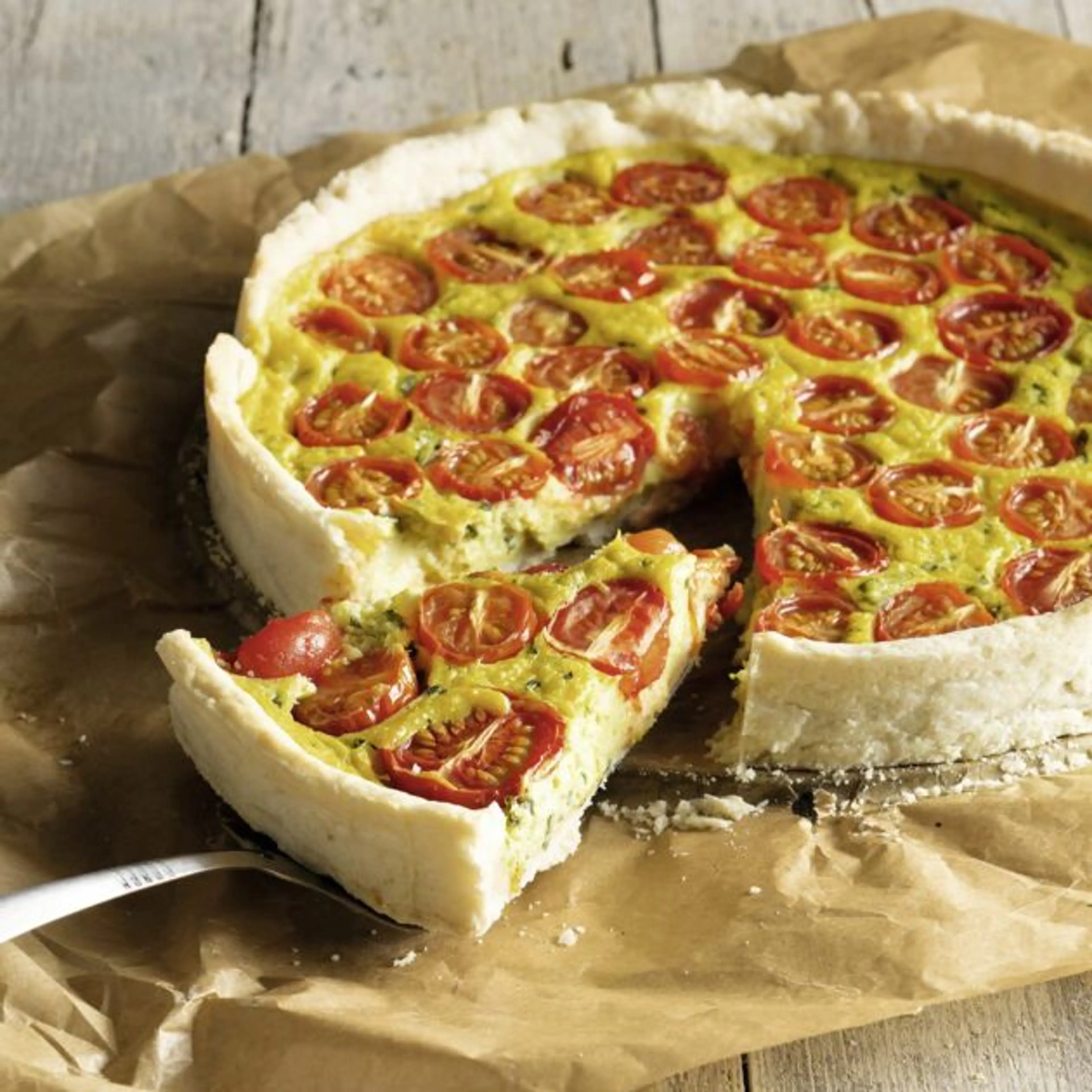 Vegane Quiche