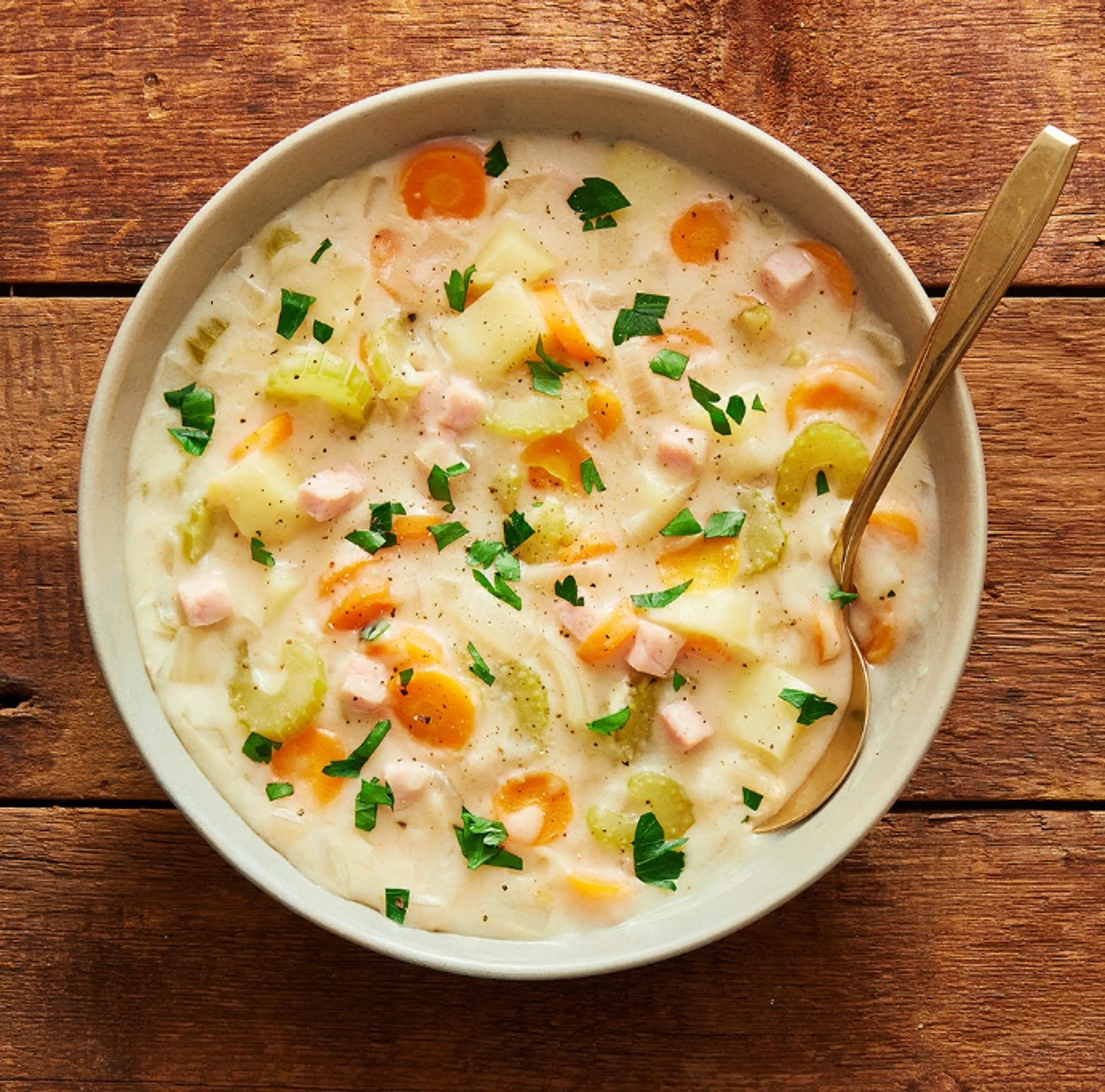 Creamy Ham and Potato Soup