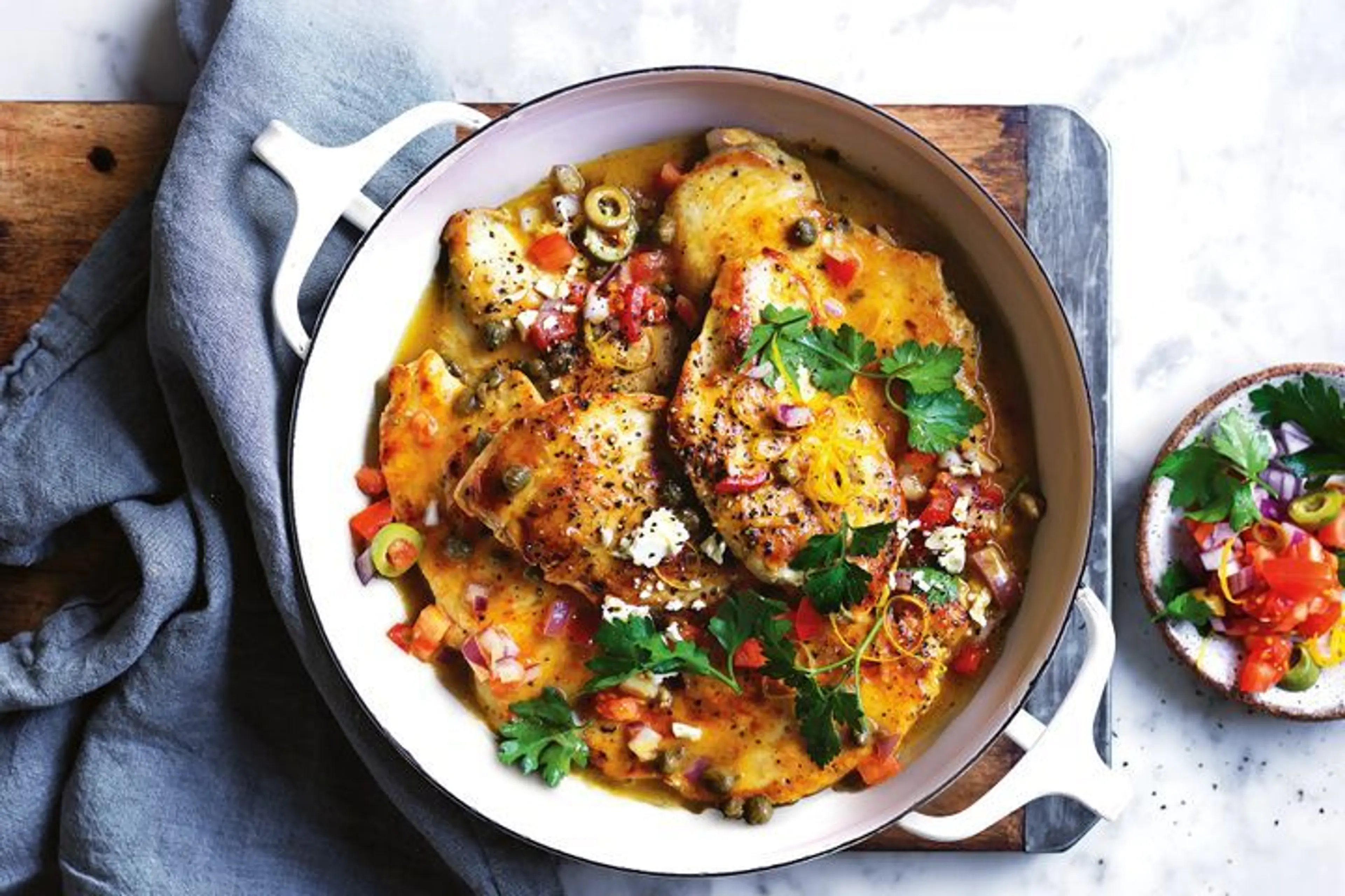 Italian-style lemon chicken