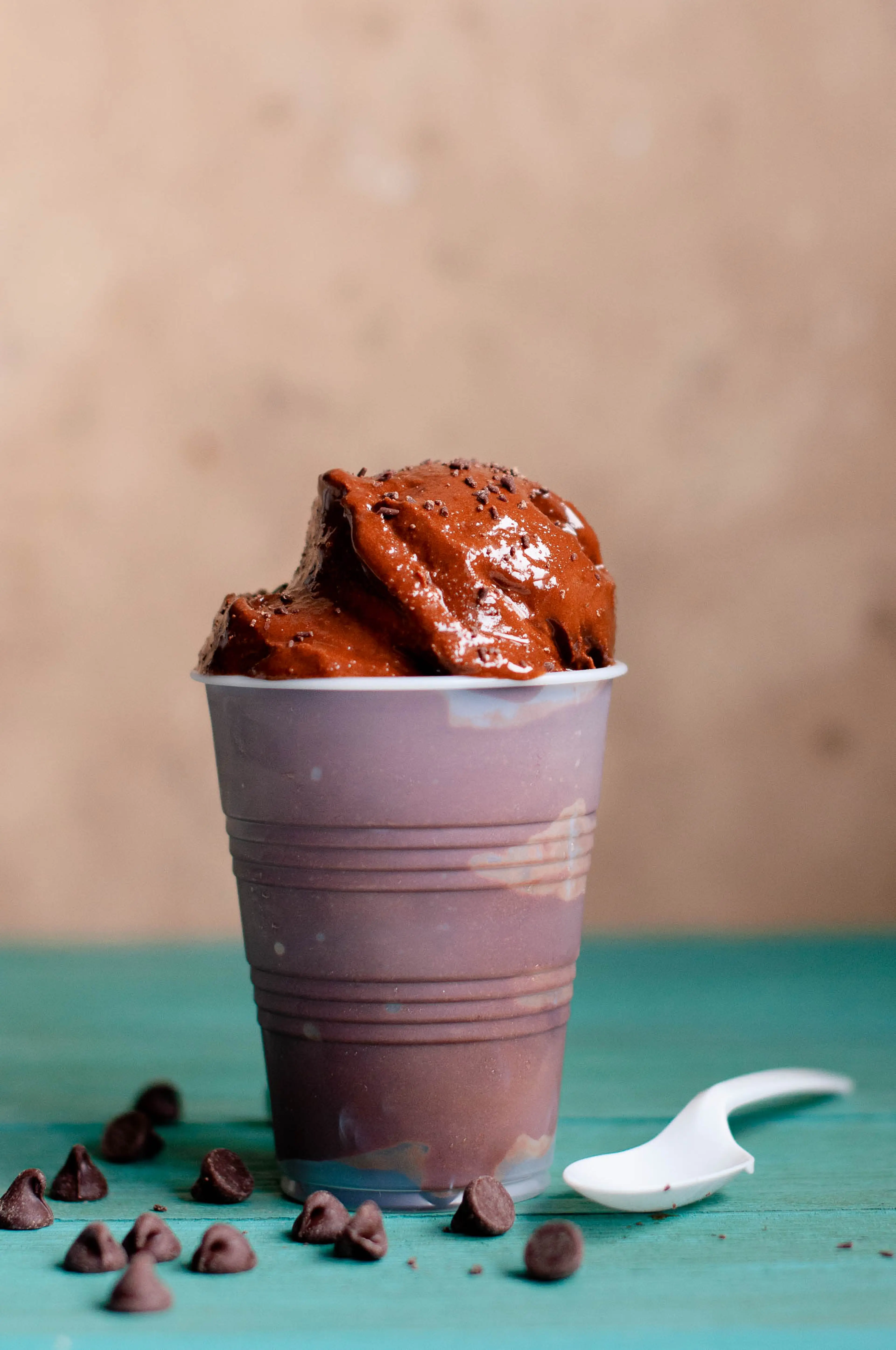 Chocolate Water Ice (No Churn)