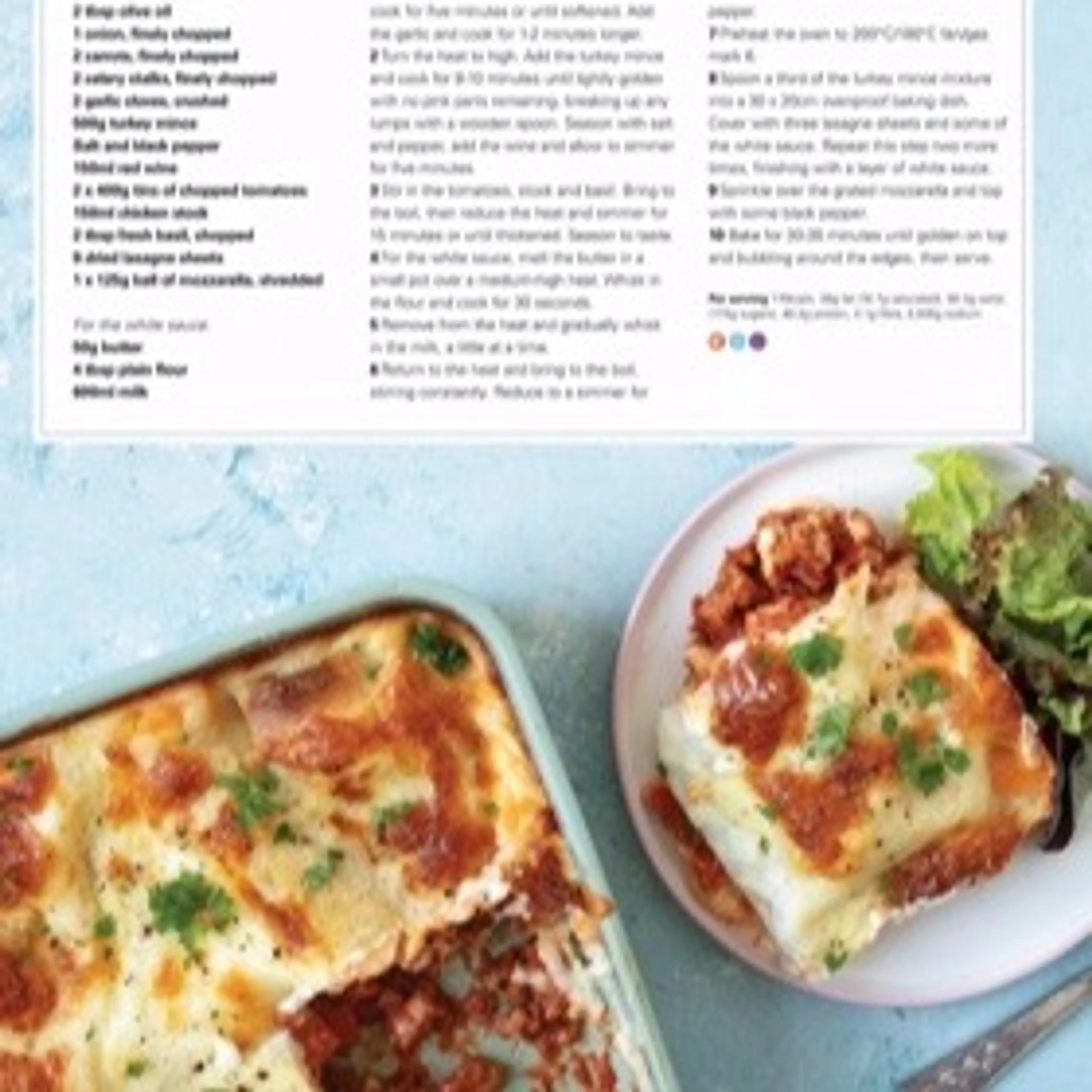 TURKEY LASAGNE