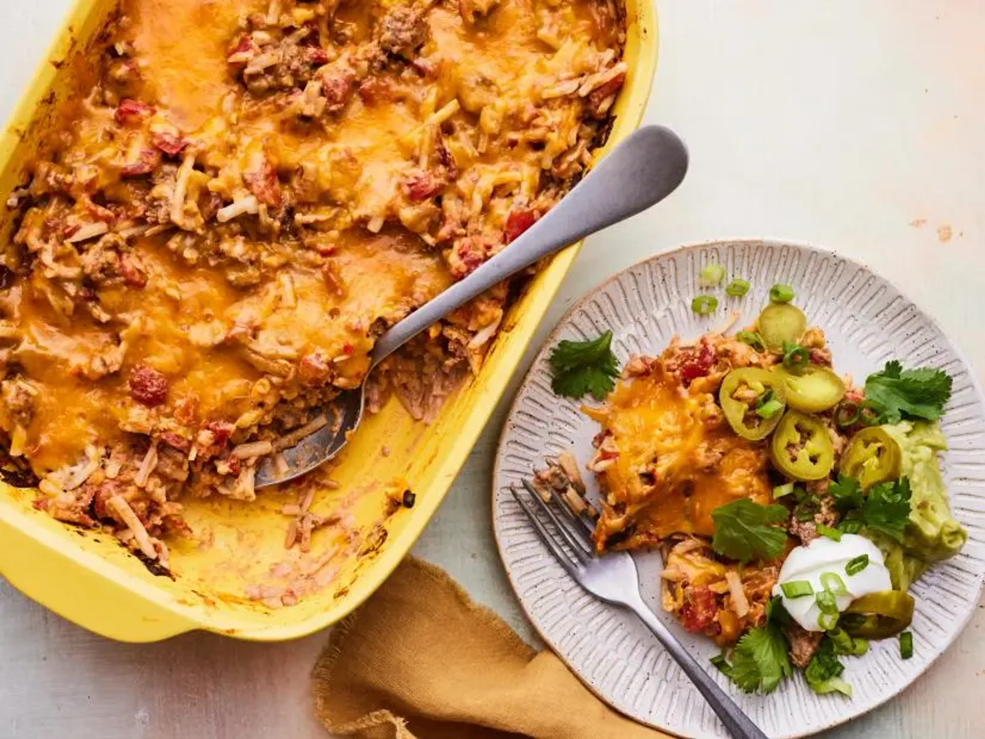 Taco Potato Casserole