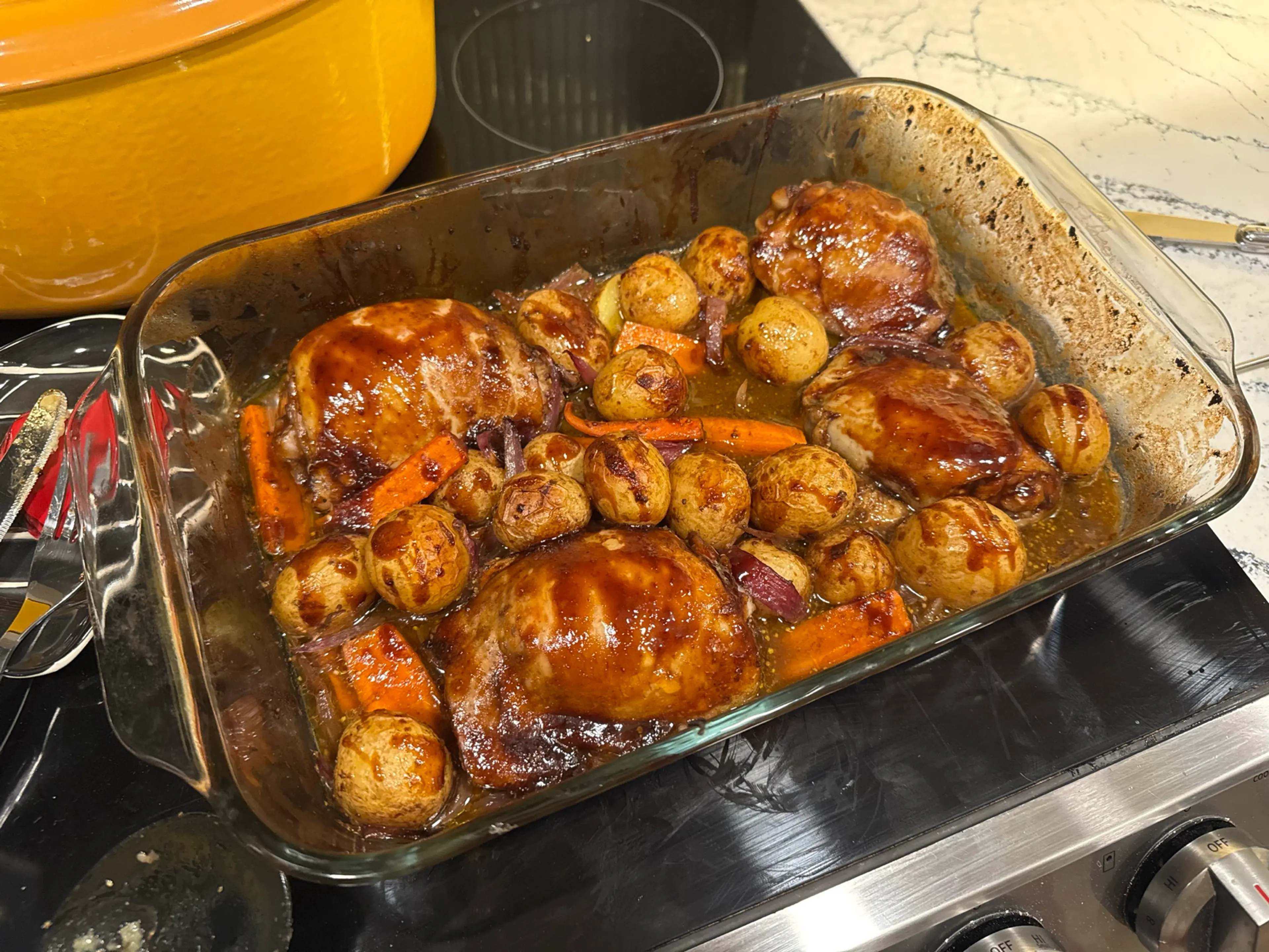 Mustard Soy Sauce Chicken