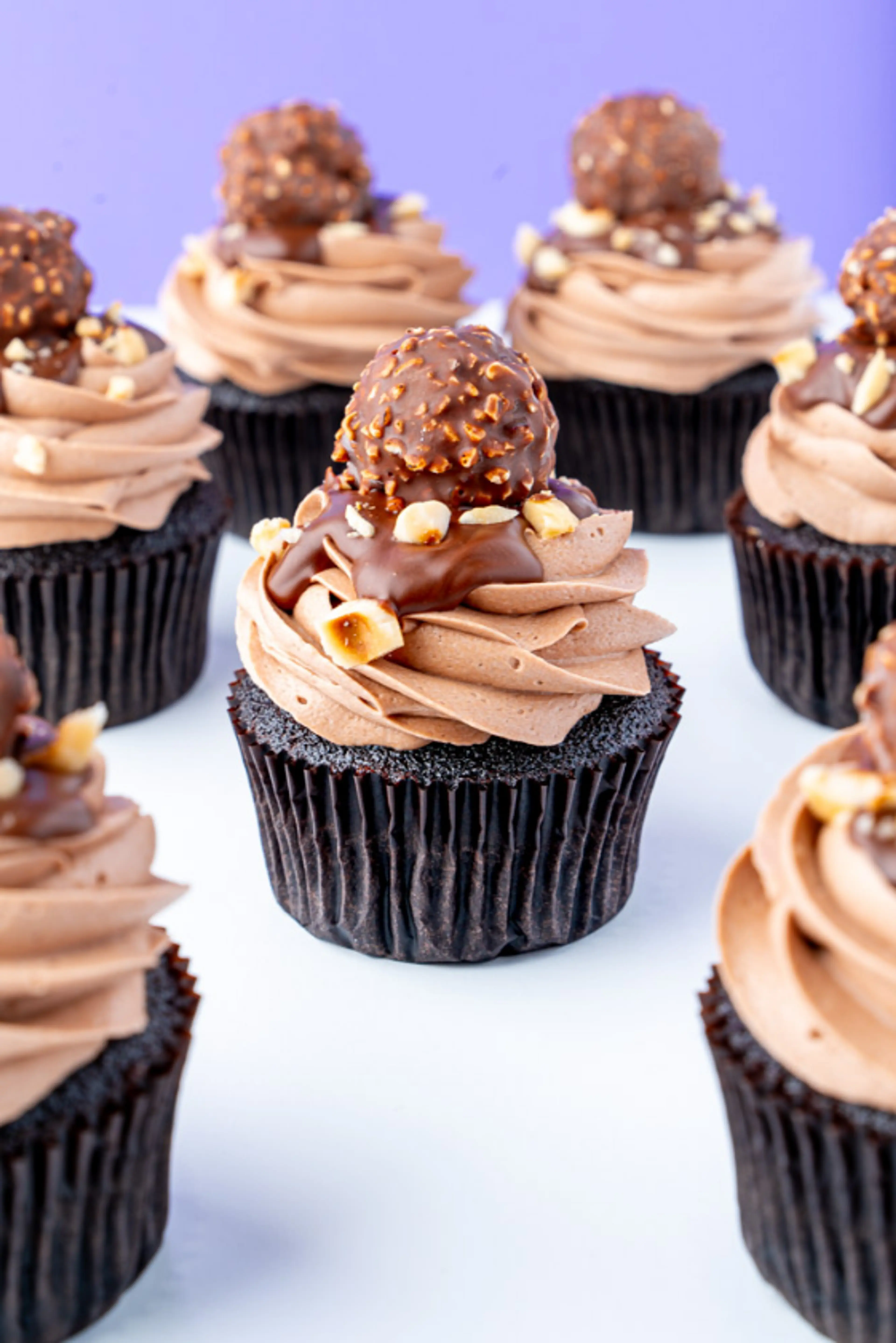 Chocolate Hazelnut Cupcakes