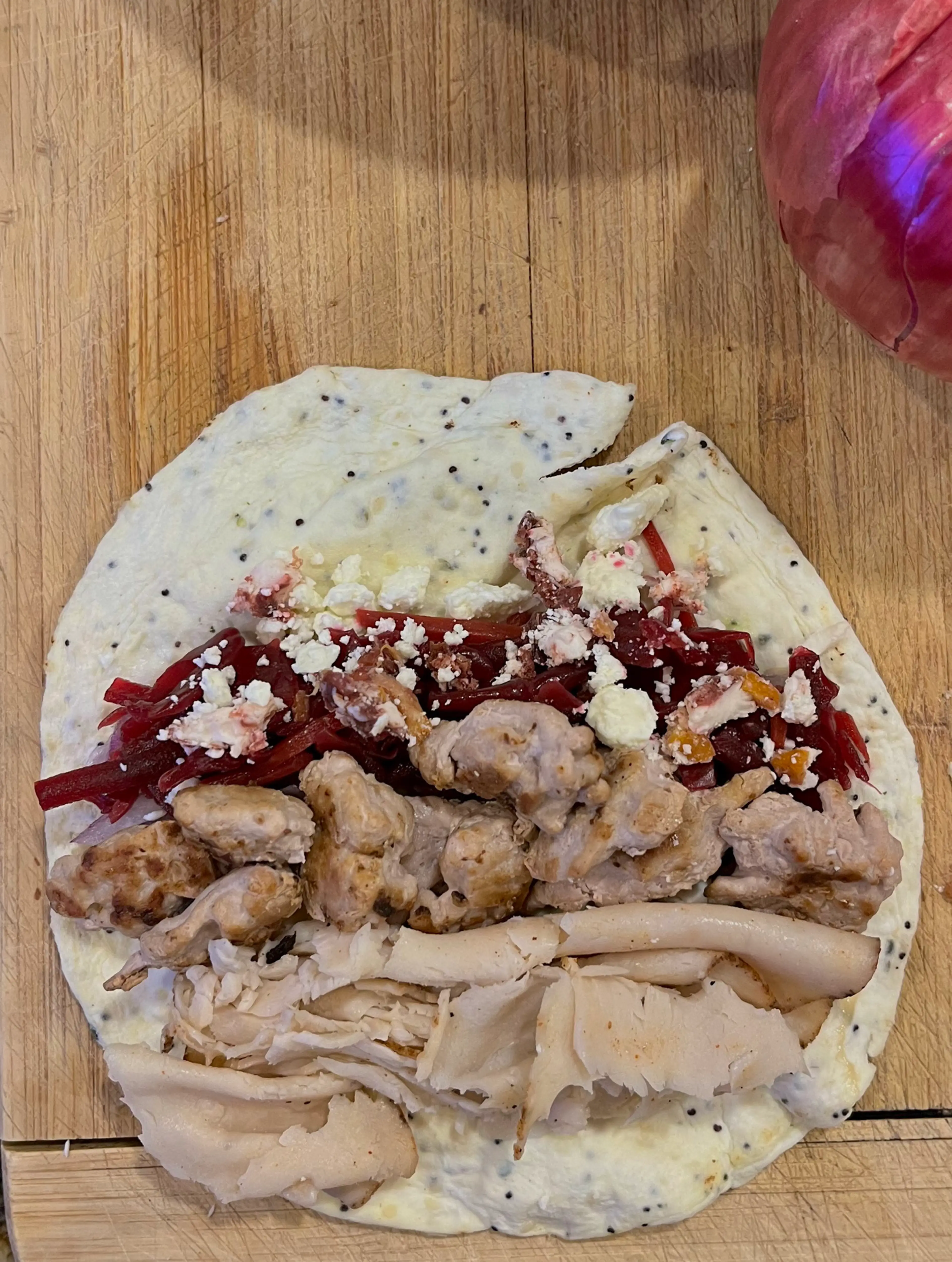 Beetroot Wrap-new Name Needed