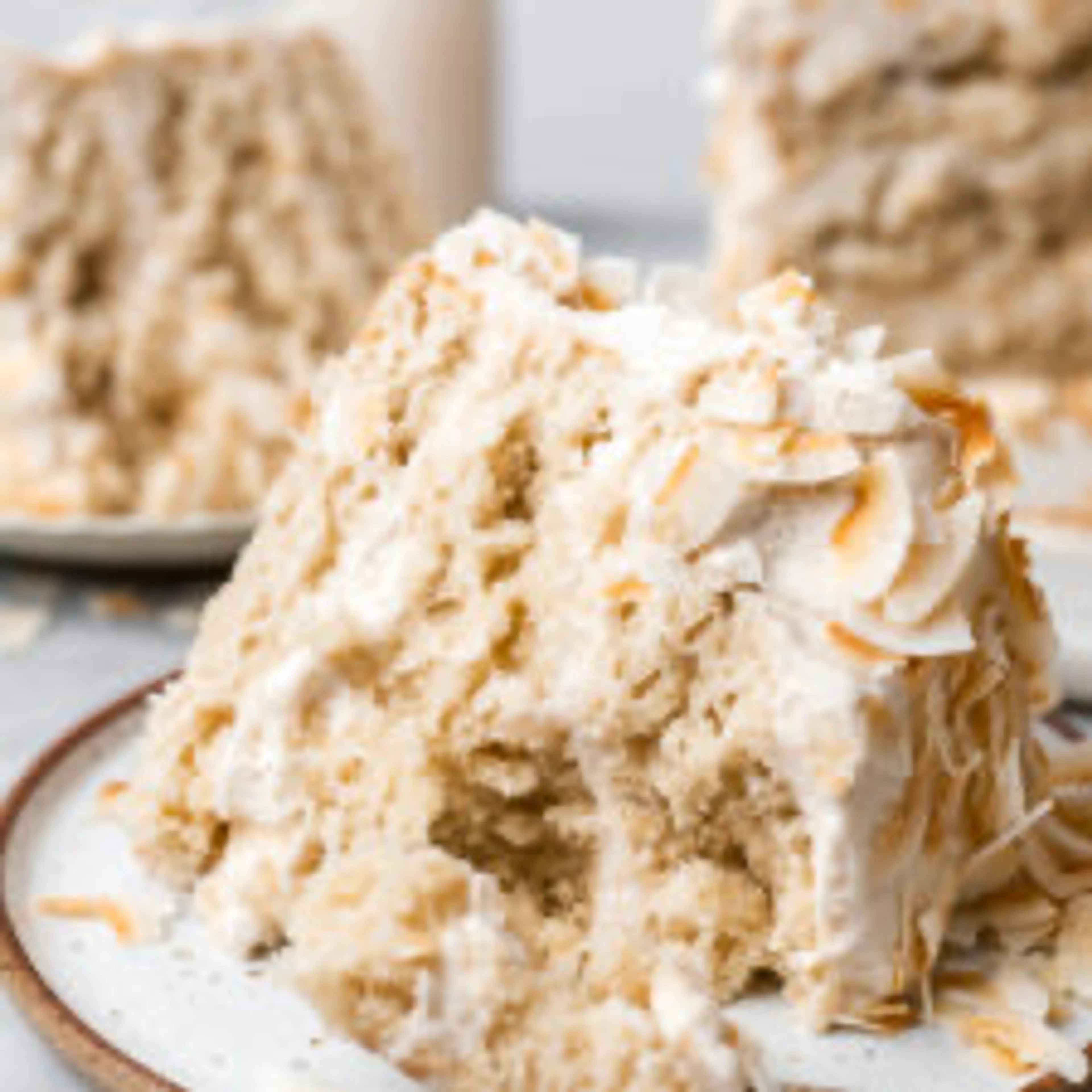 One Bowl MOIST Vegan Coconut Cake Recipe
