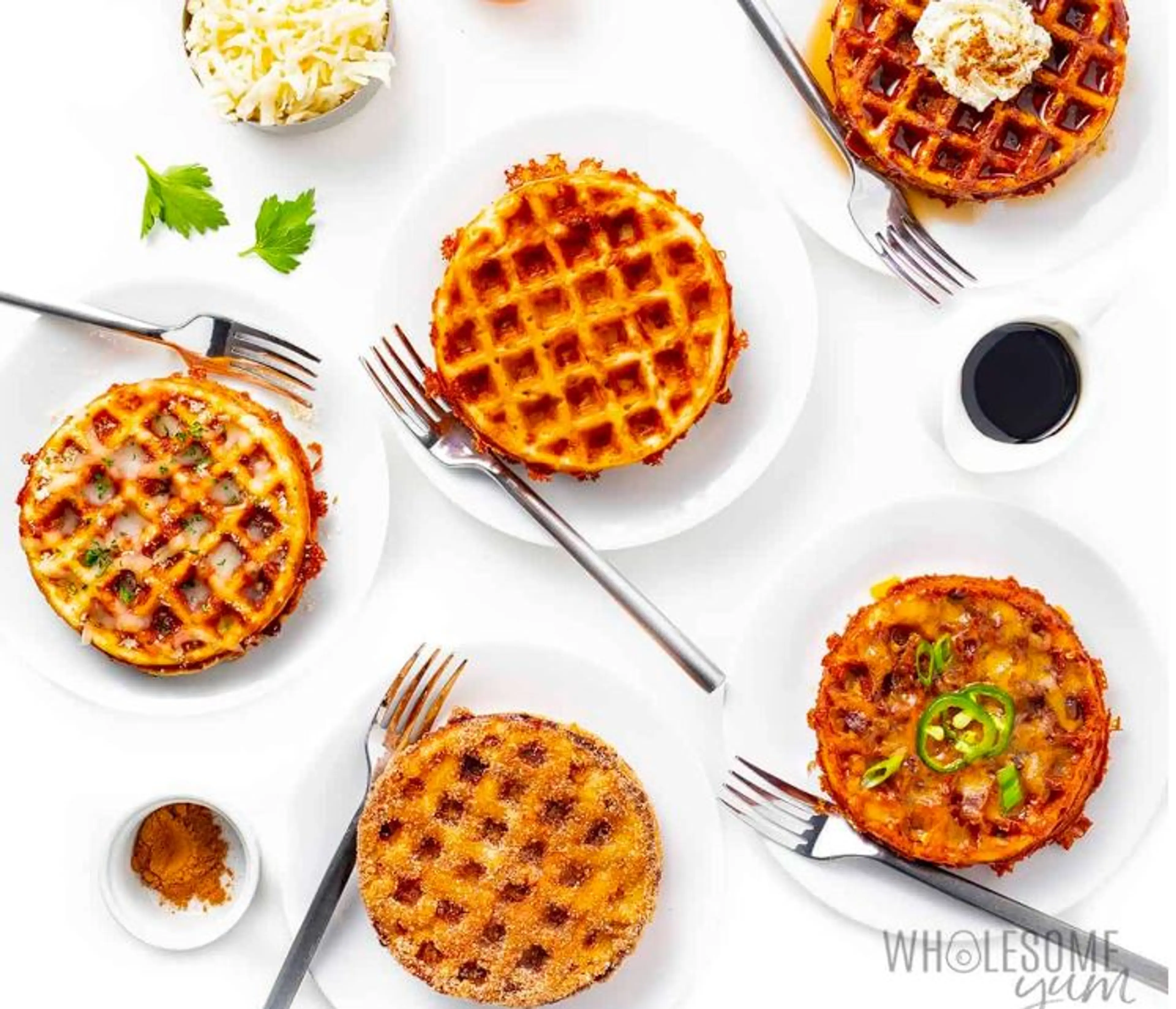 Chaffle Recipe (5 Flavors, Not Eggy!)
