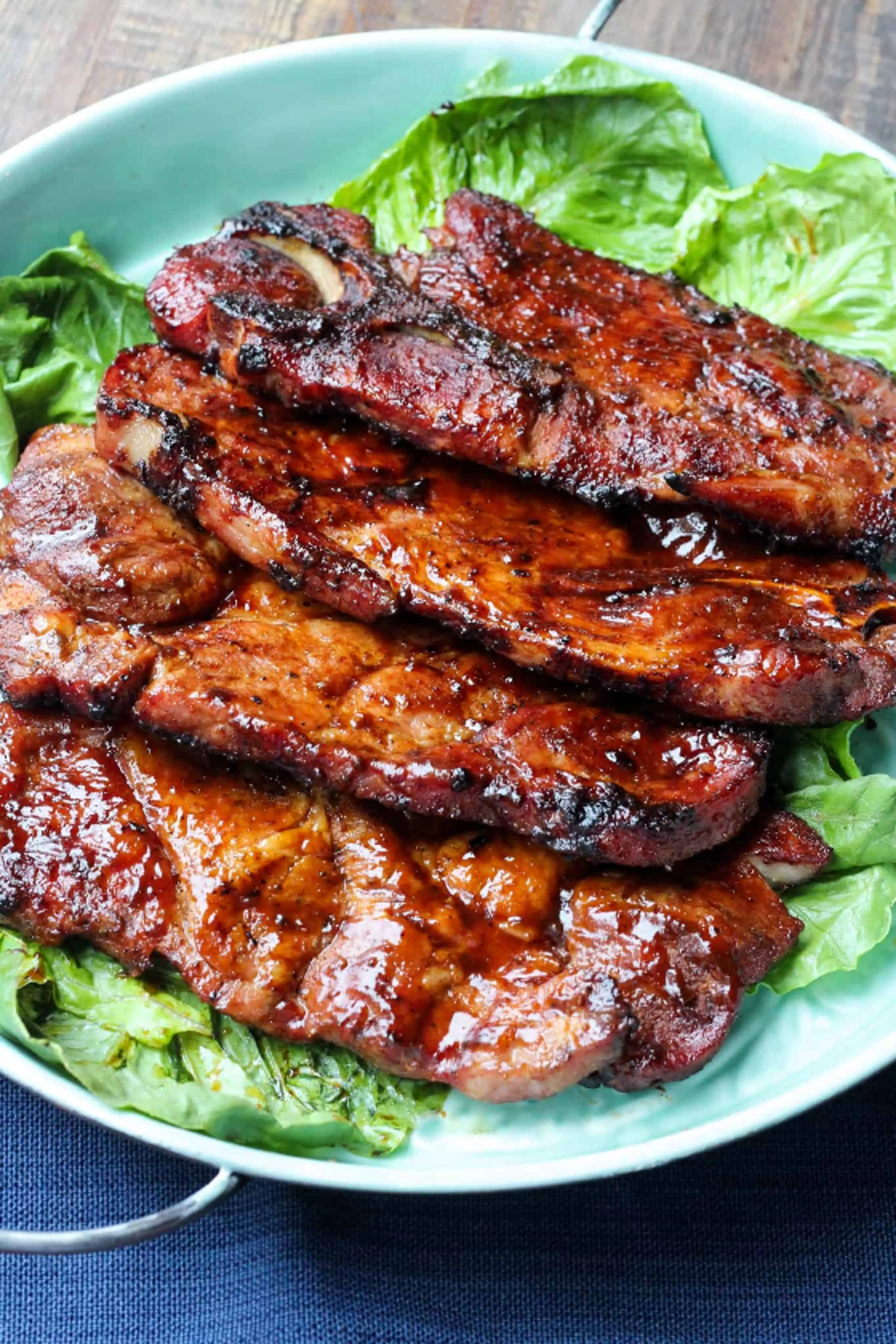 The Best Barbecued Pork Steaks