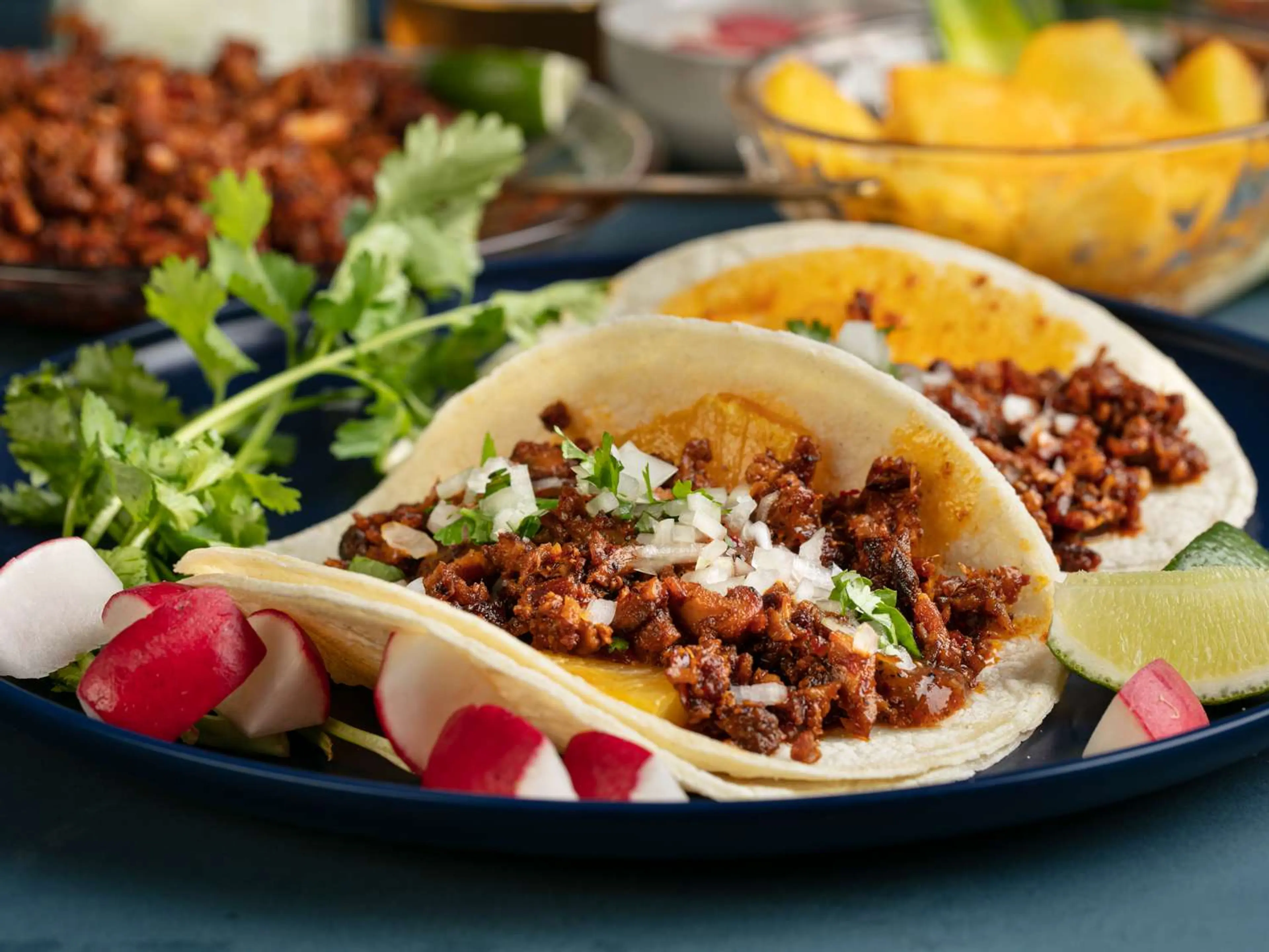 Homemade Tacos Al Pastor