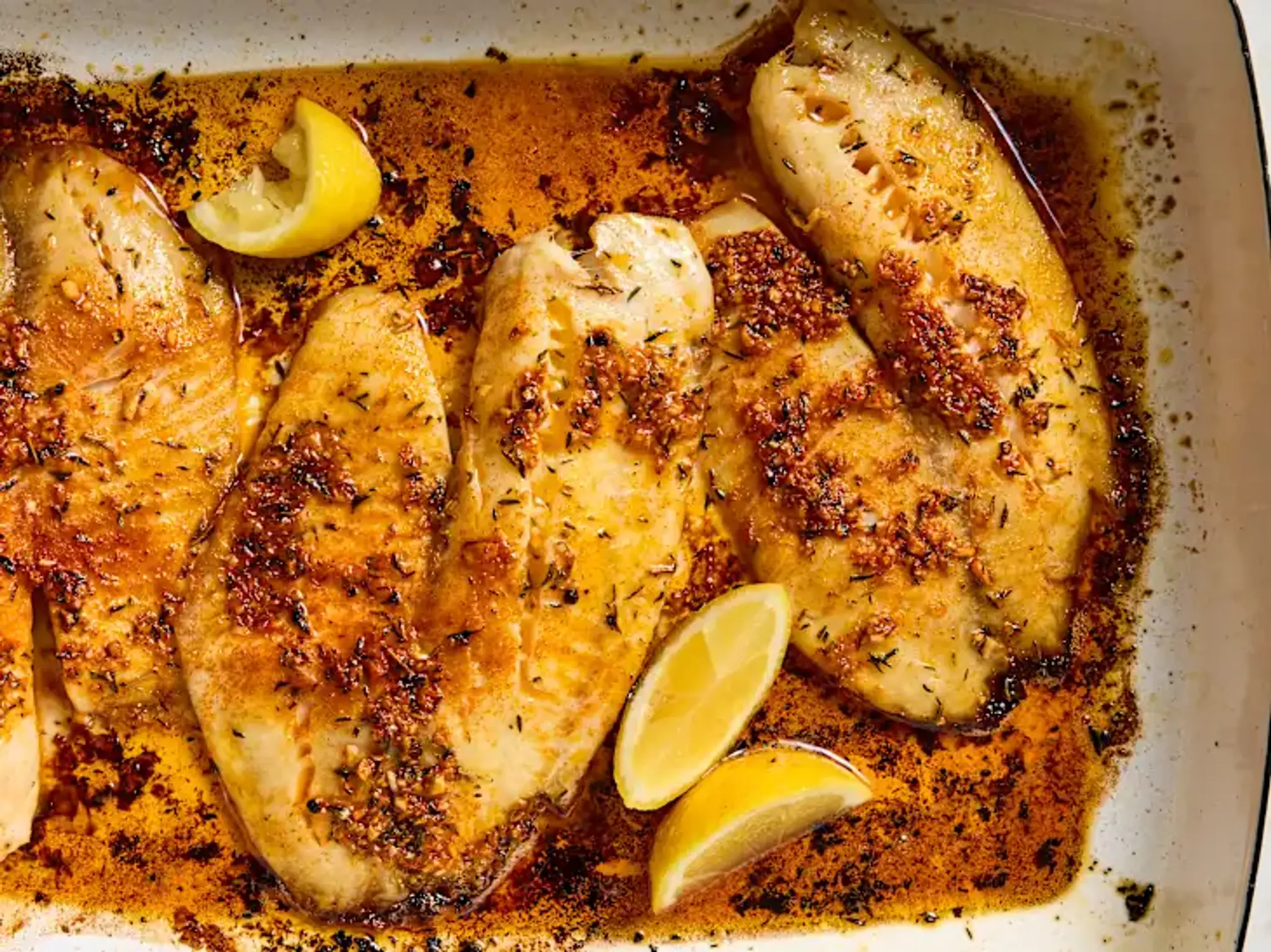 Lemon Garlic Butter Tilapia