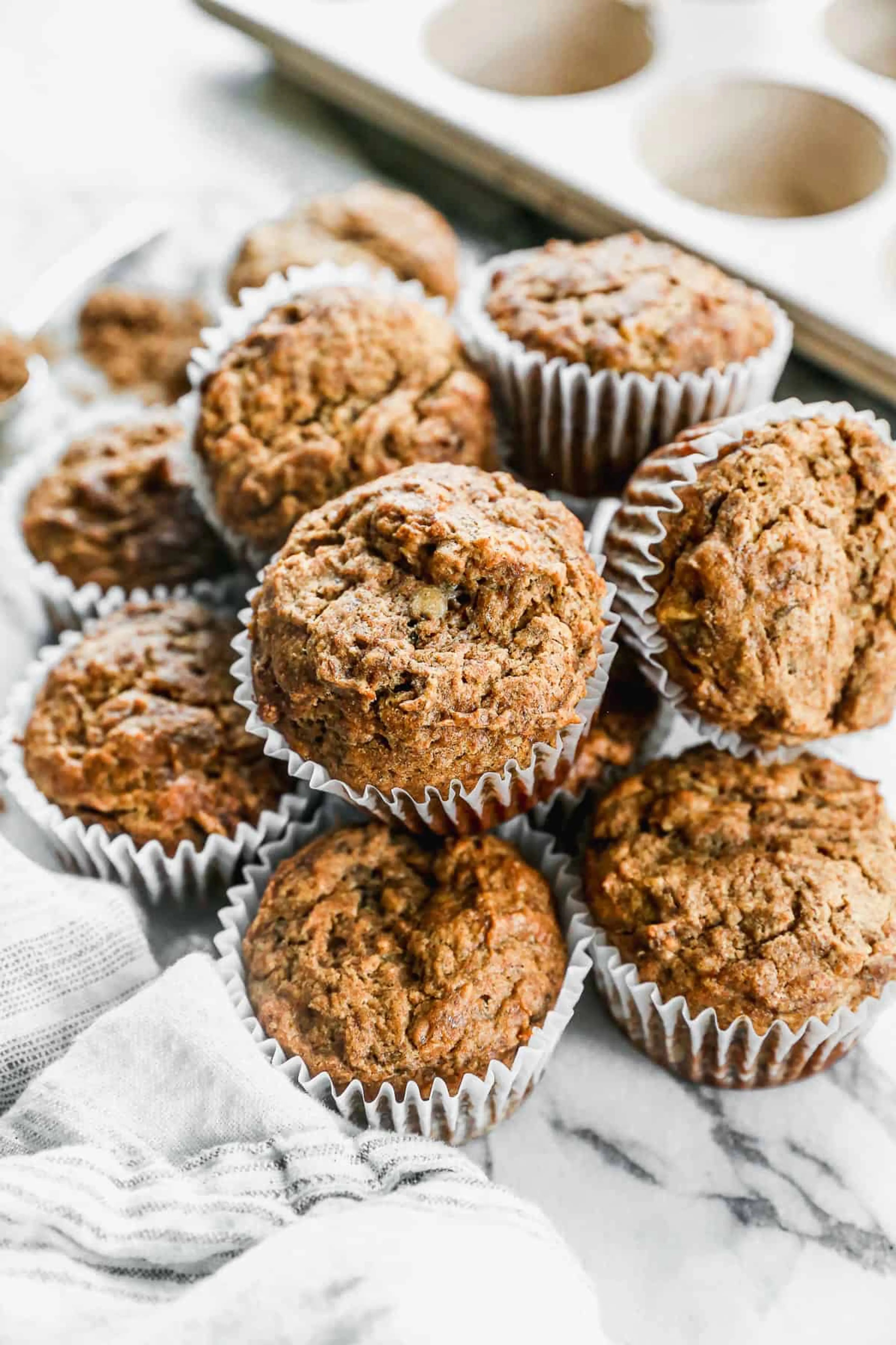 Healthy Banana Muffins