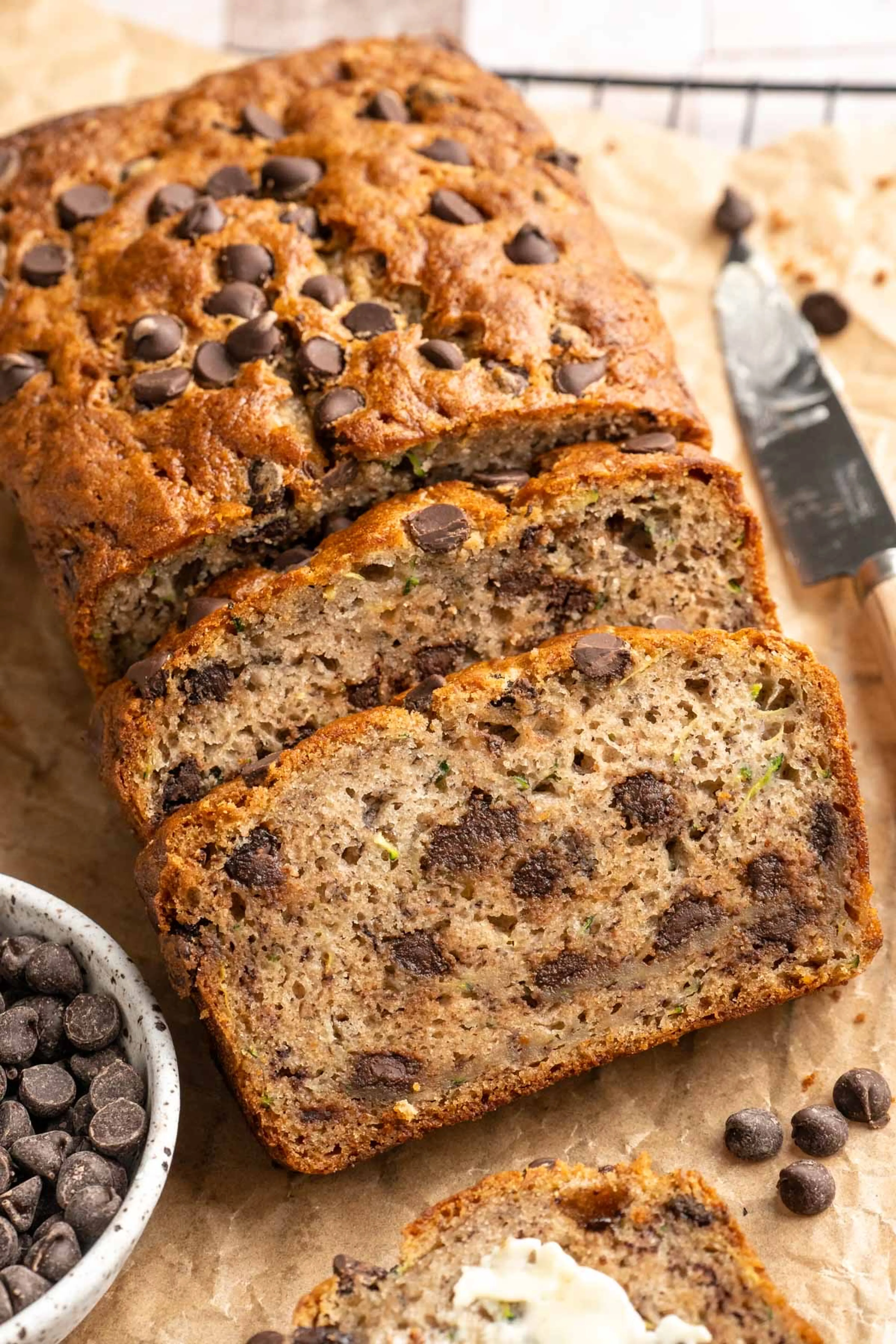 Zucchini Banana Bread