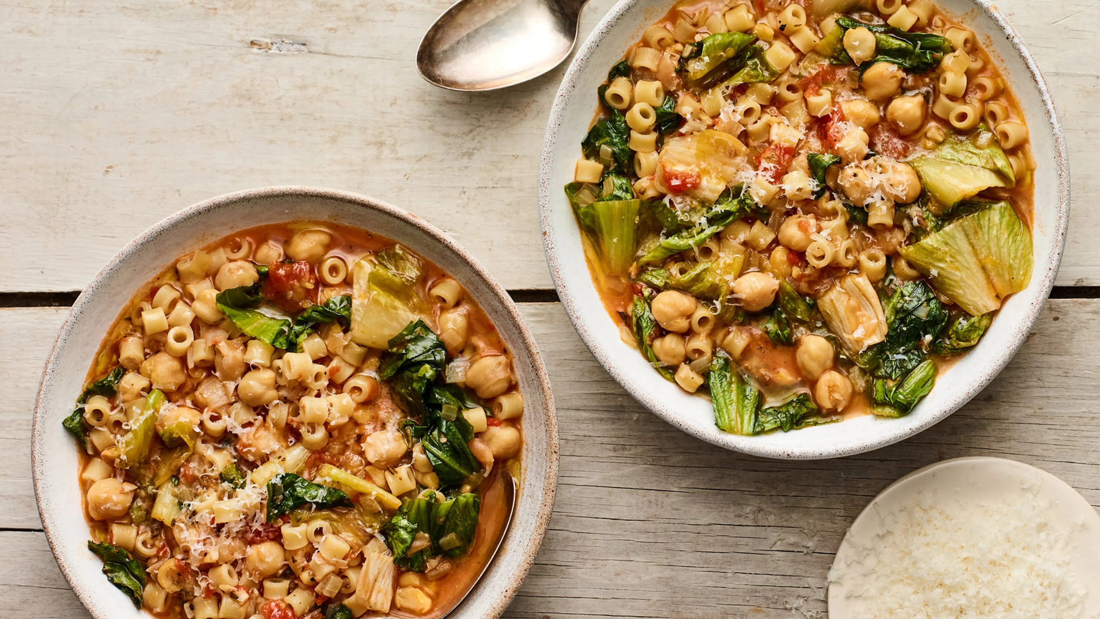 Pasta e Ceci (Italian Pasta and Chickpea Stew)