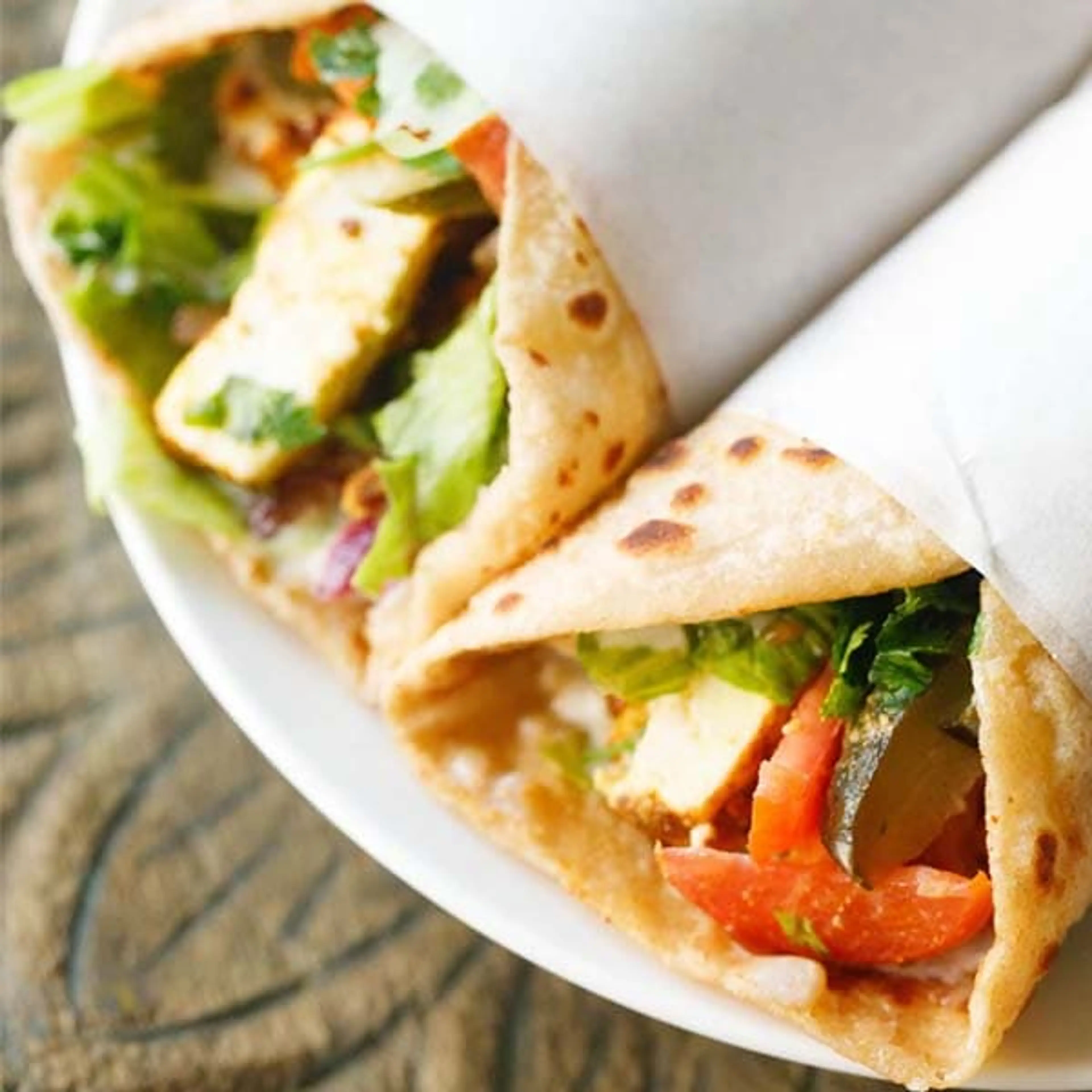 Paneer Shawarma Recipe