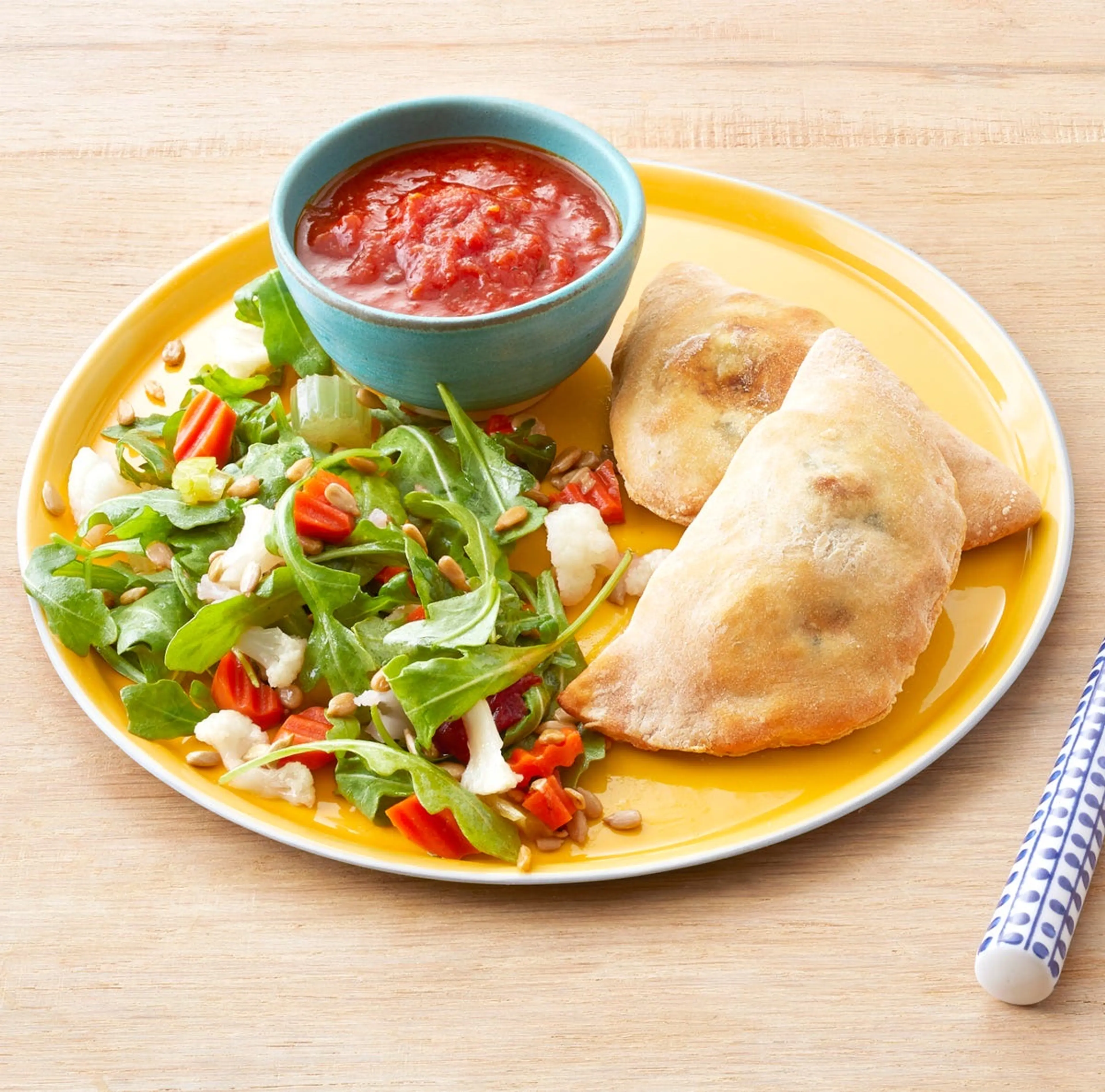 Spinach-Artichoke Calzones