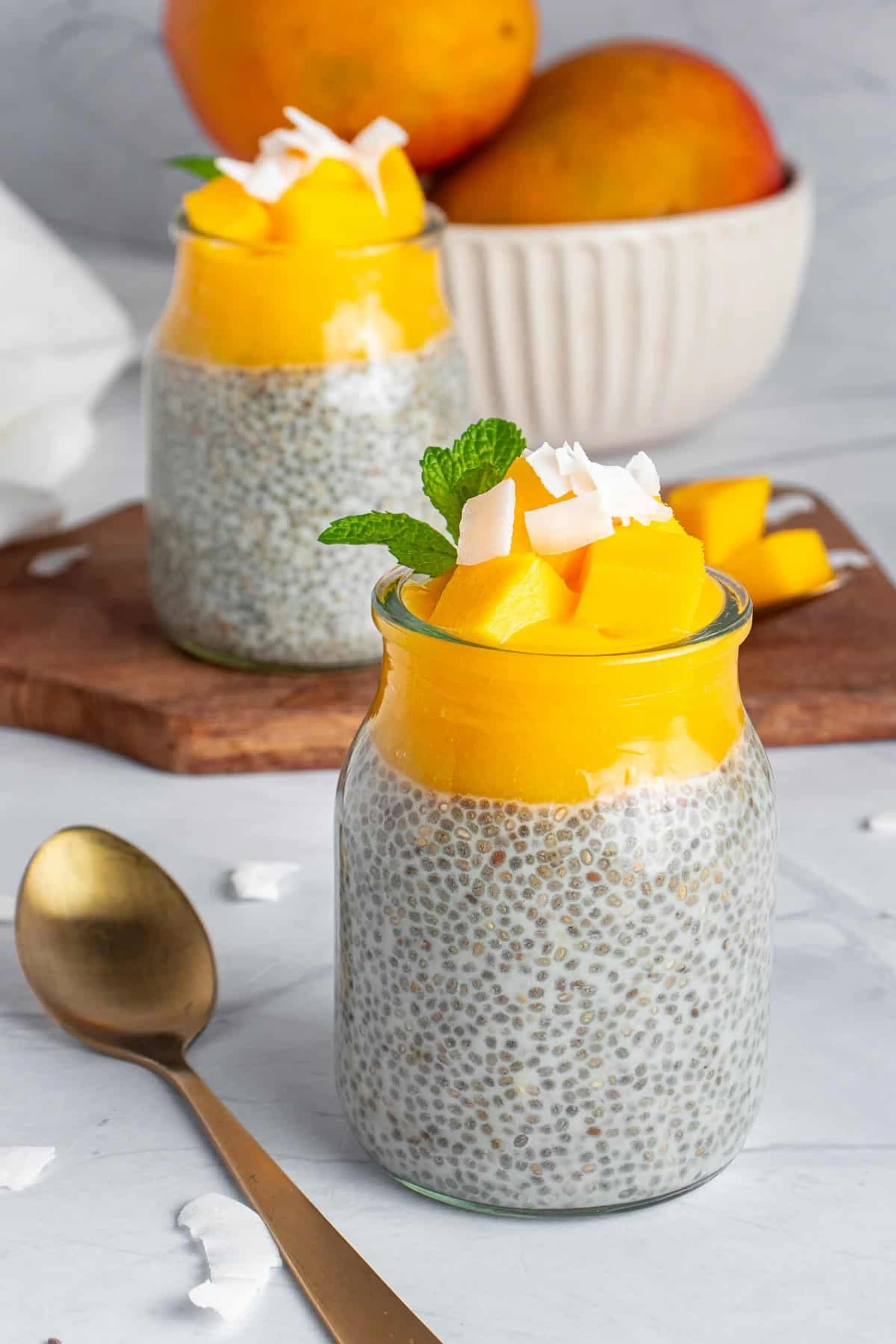 Mango Chia Pudding