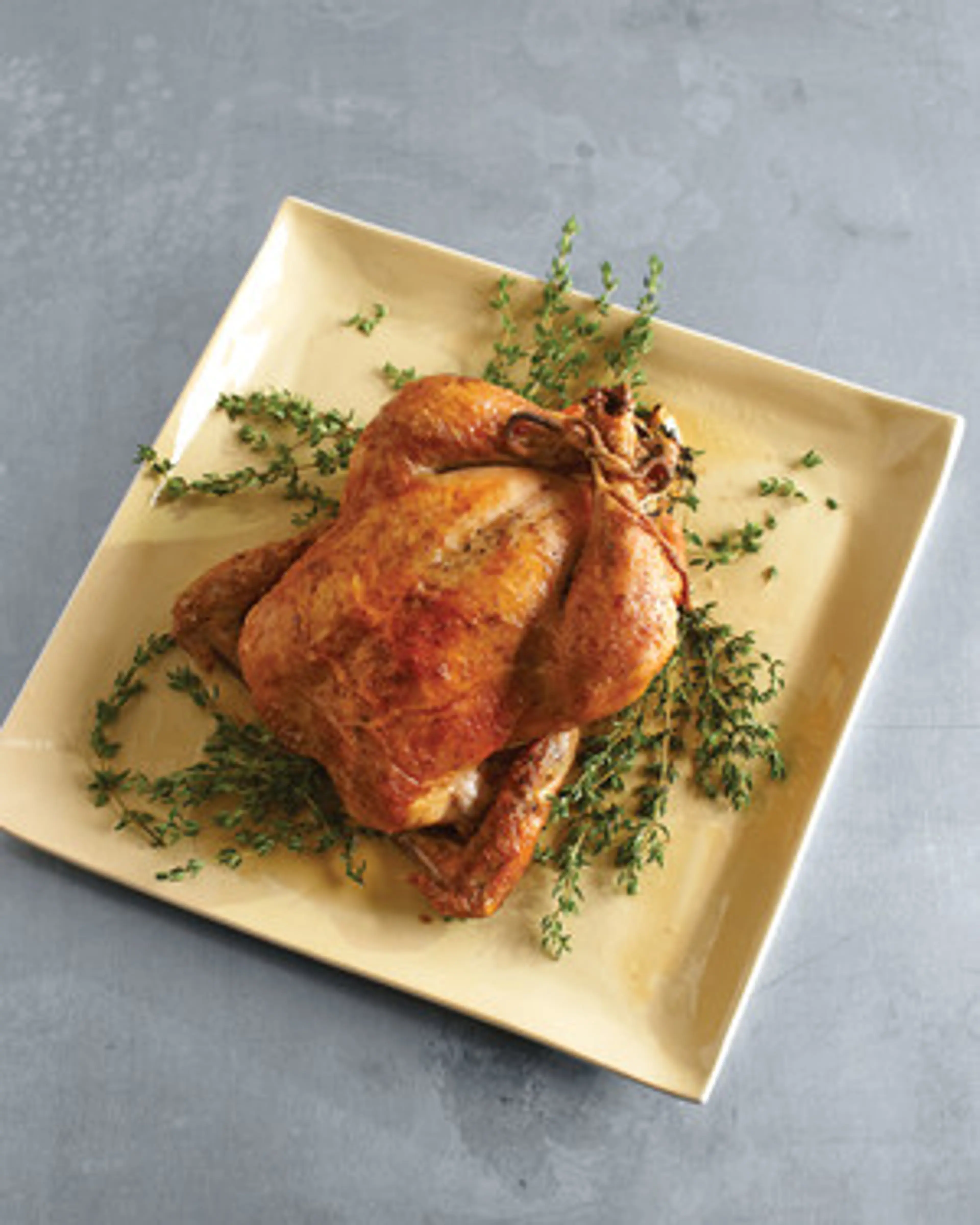 Roast Chicken with Garlic and Thyme